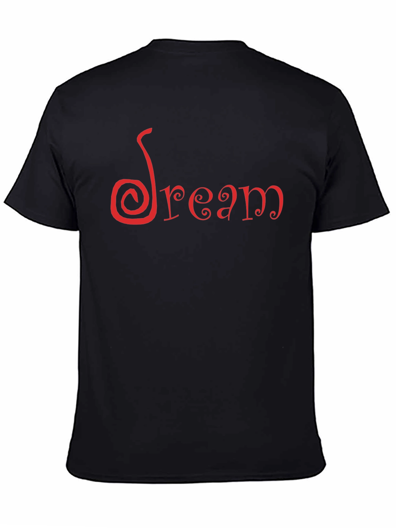 Dream Graphic Tee - Soft Cotton Black T-Shirt