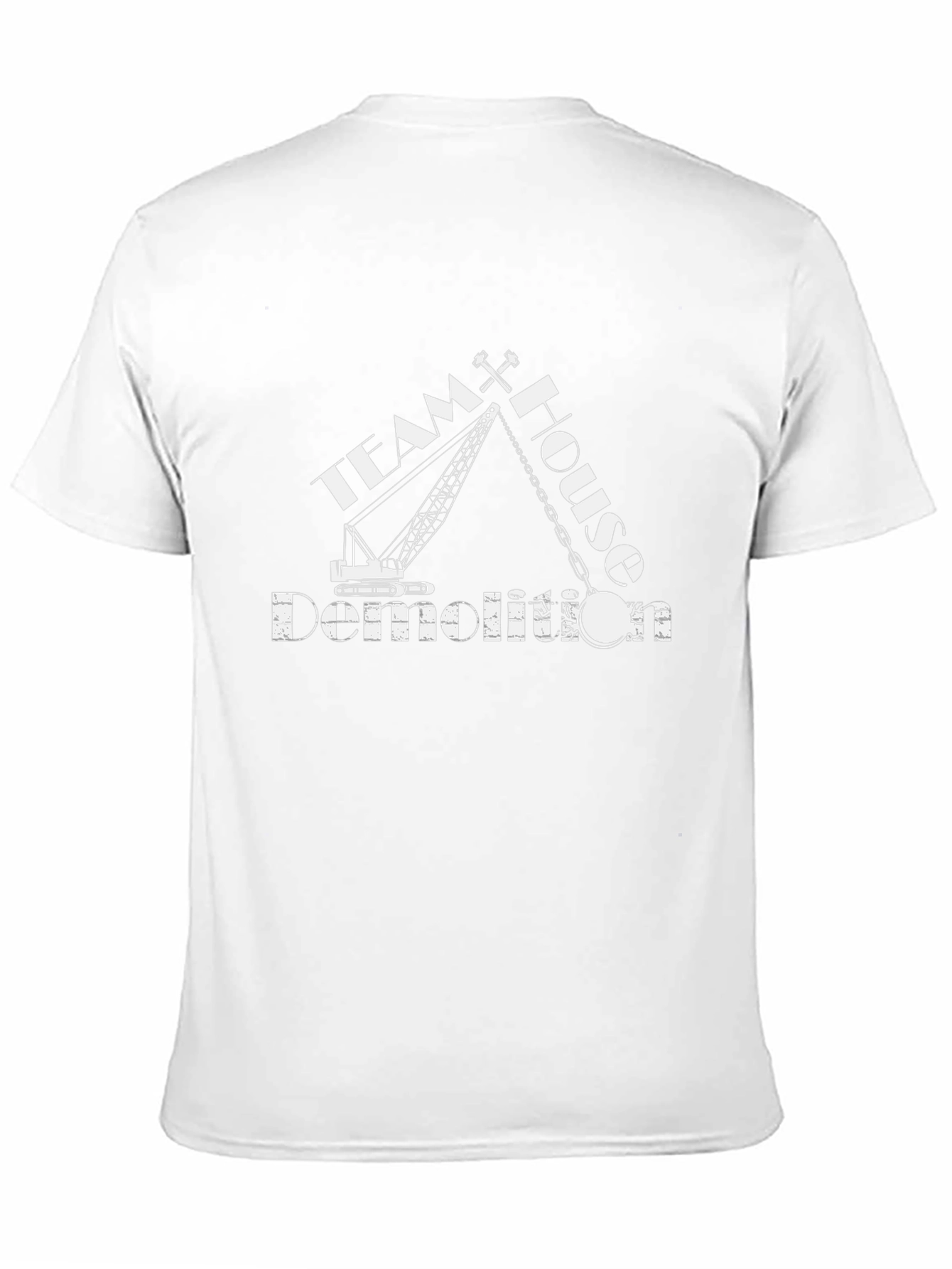 Team House Demolition Black T-Shirt