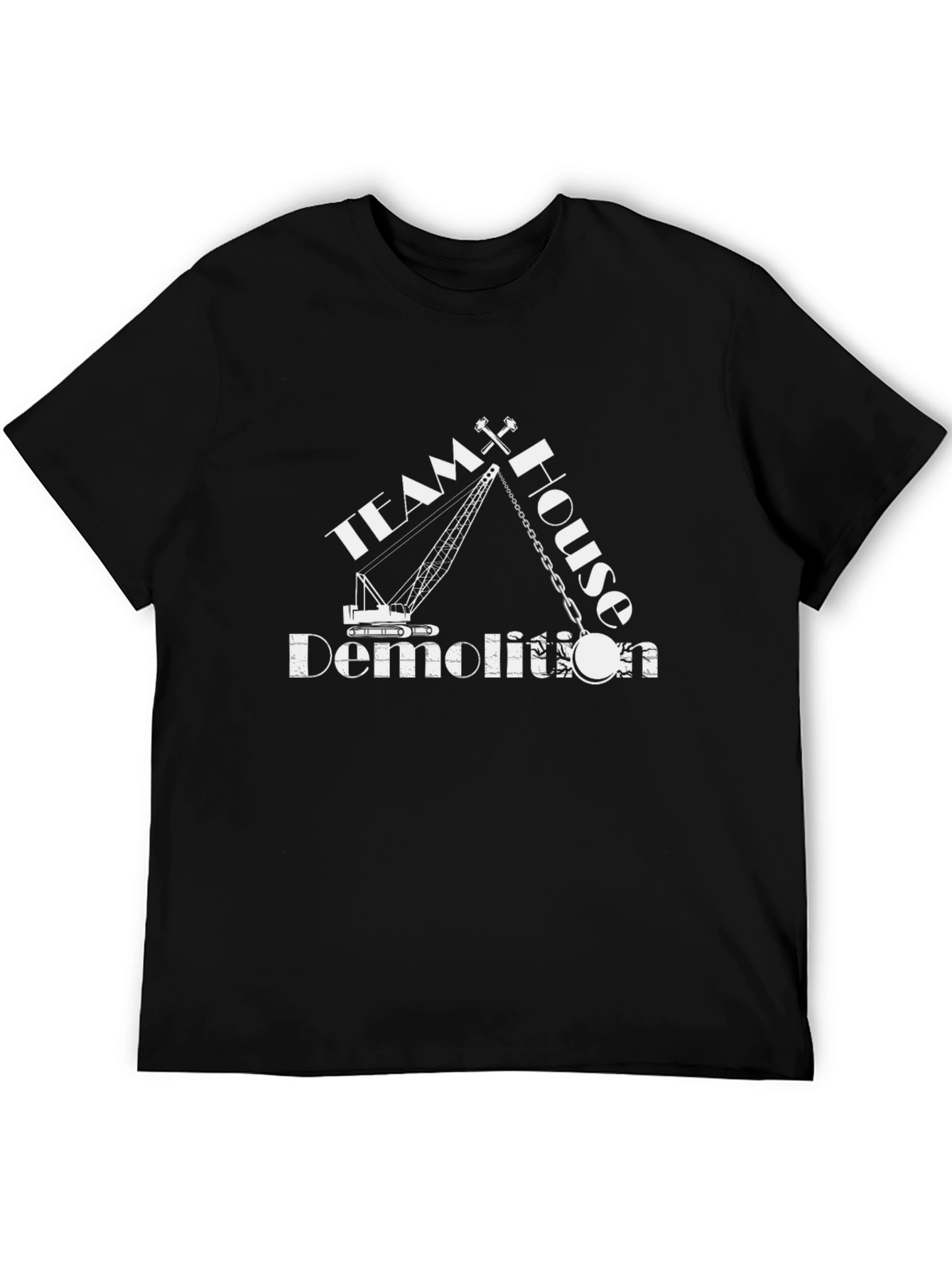 Team House Demolition Black T-Shirt