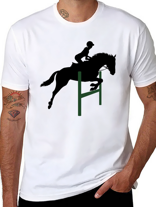 Equestrian Horse Jumping T-Shirt