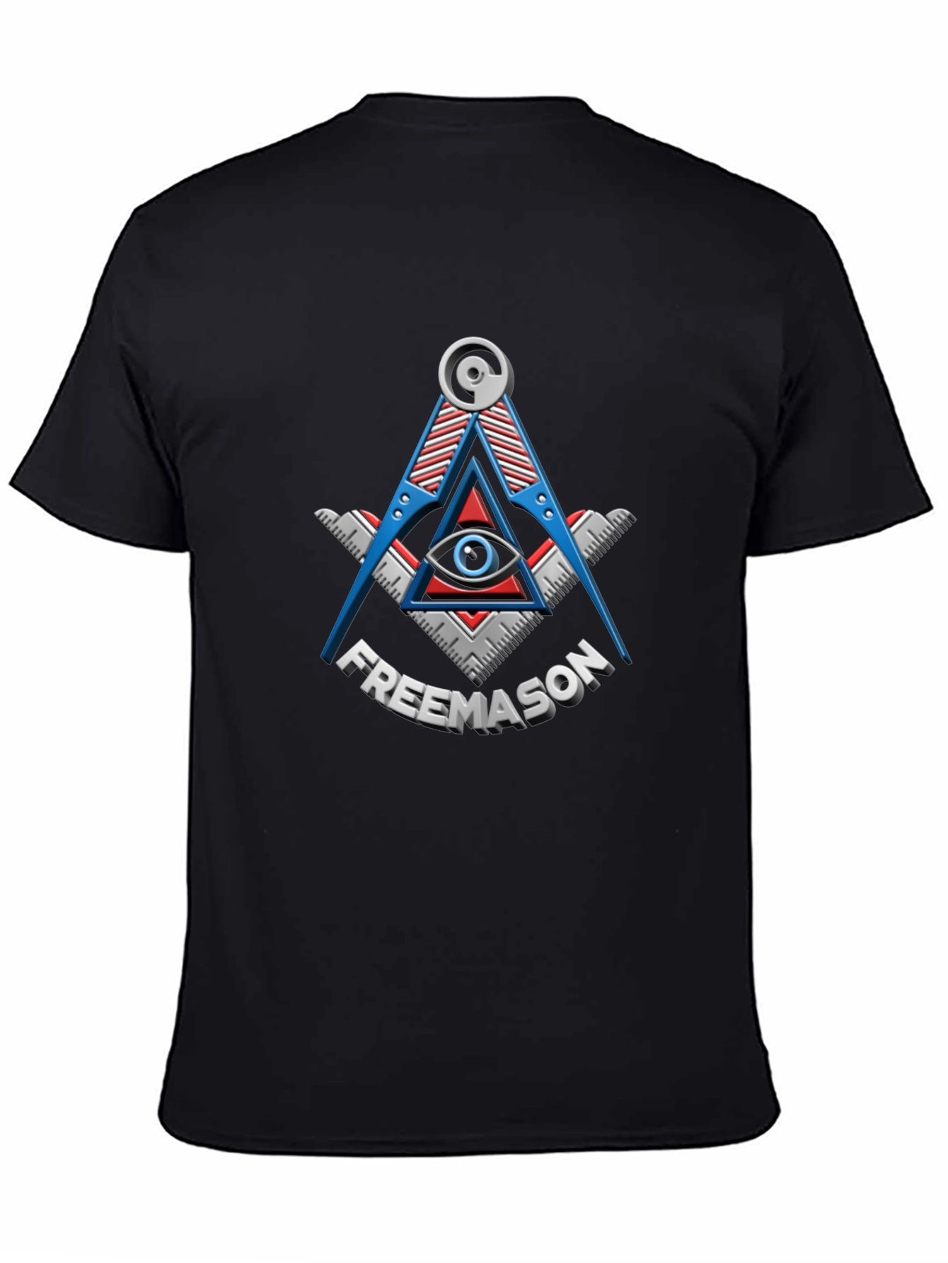 Freemason Symbol Black T-Shirt