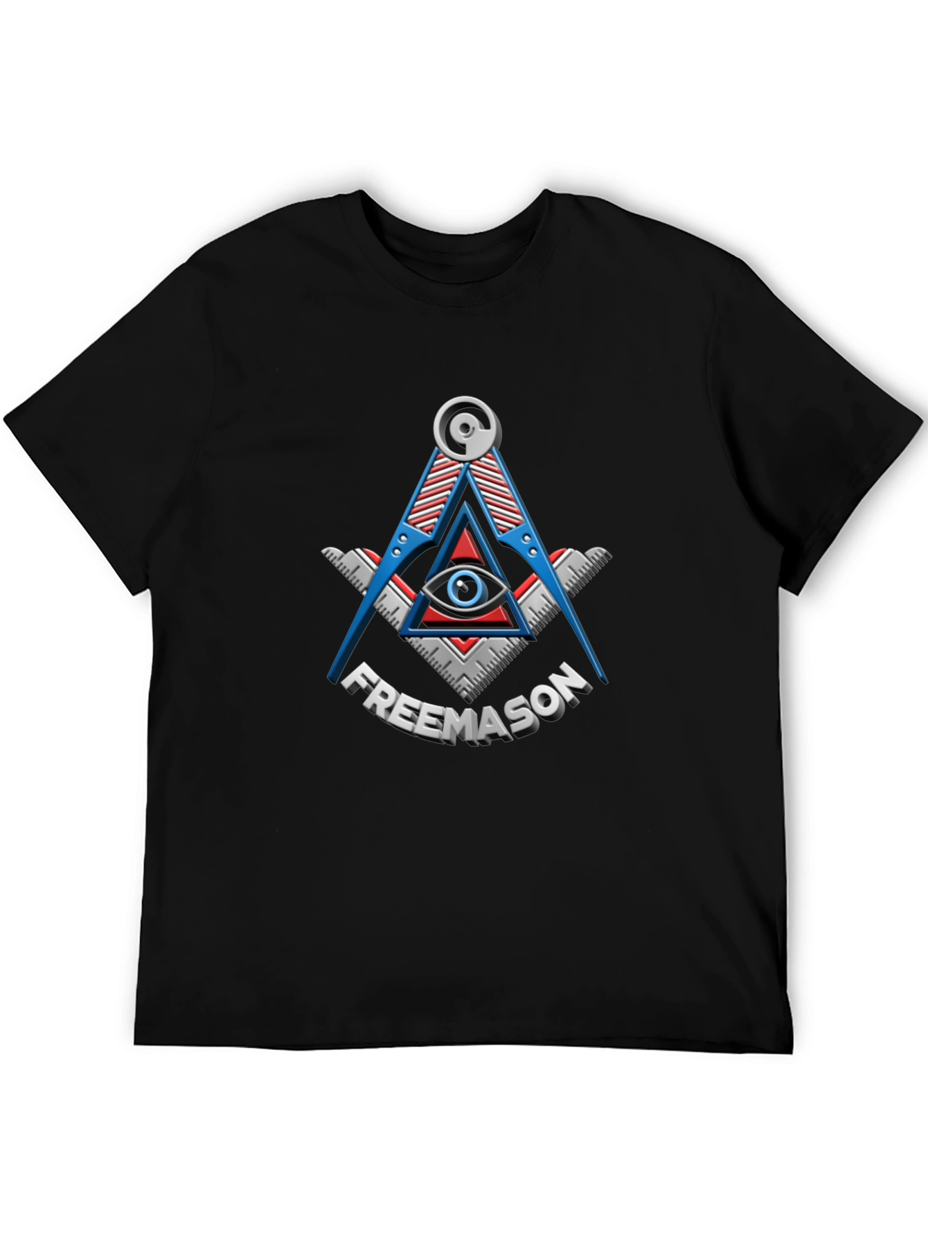 Freemason Symbol Black T-Shirt