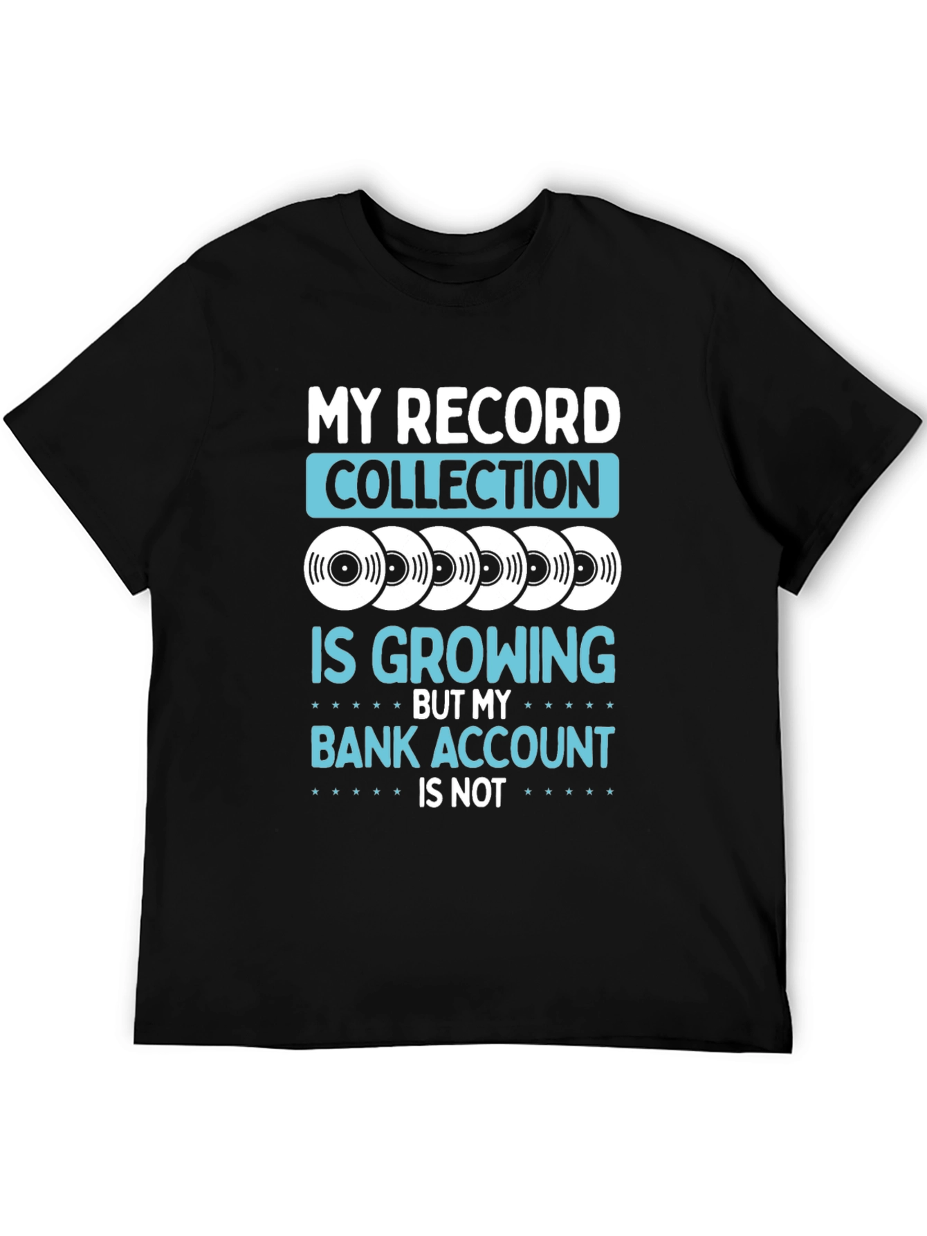 Record Collection T-Shirt: Music Lover Tee