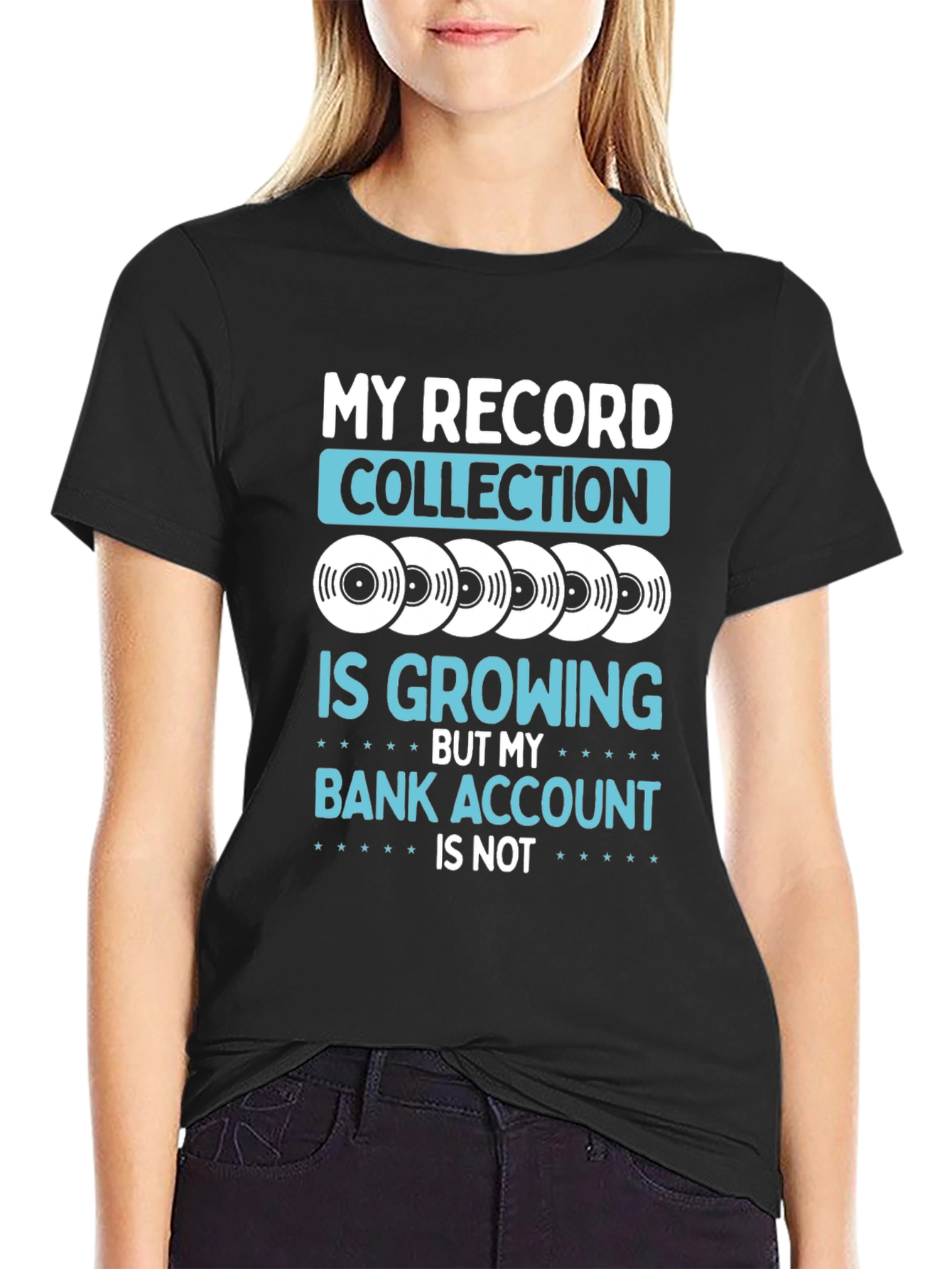 Record Collection T-Shirt: Music Lover Tee
