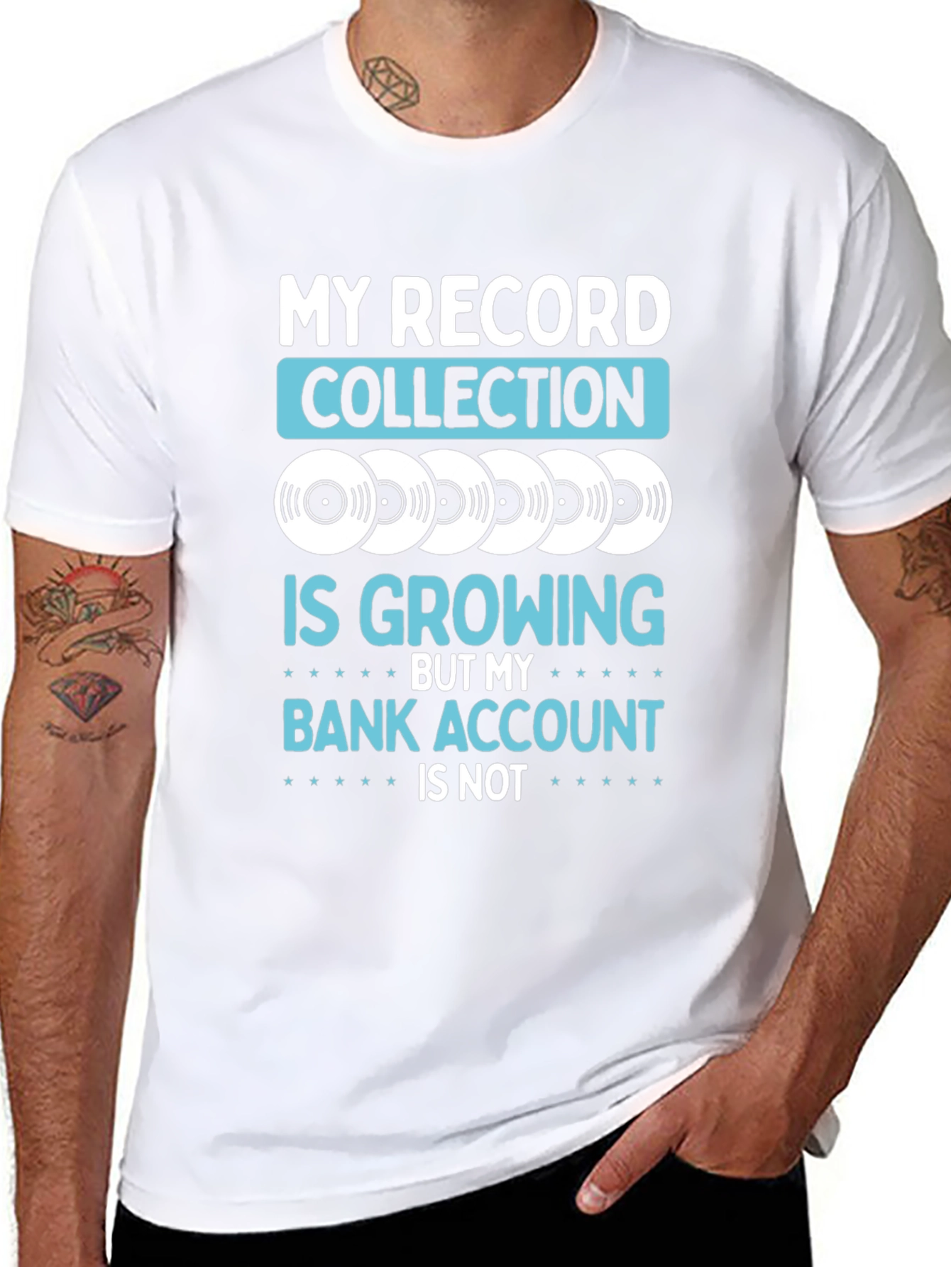 Record Collection T-Shirt: Music Lover Tee