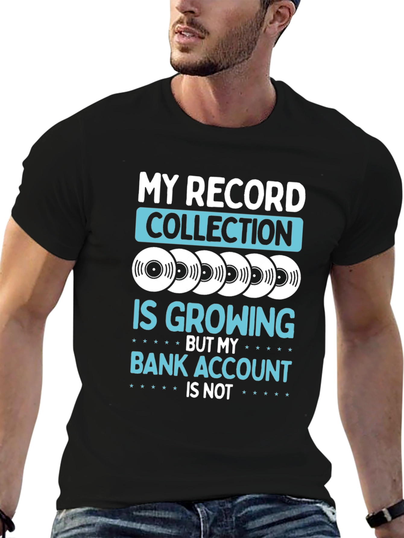 Record Collection T-Shirt: Music Lover Tee
