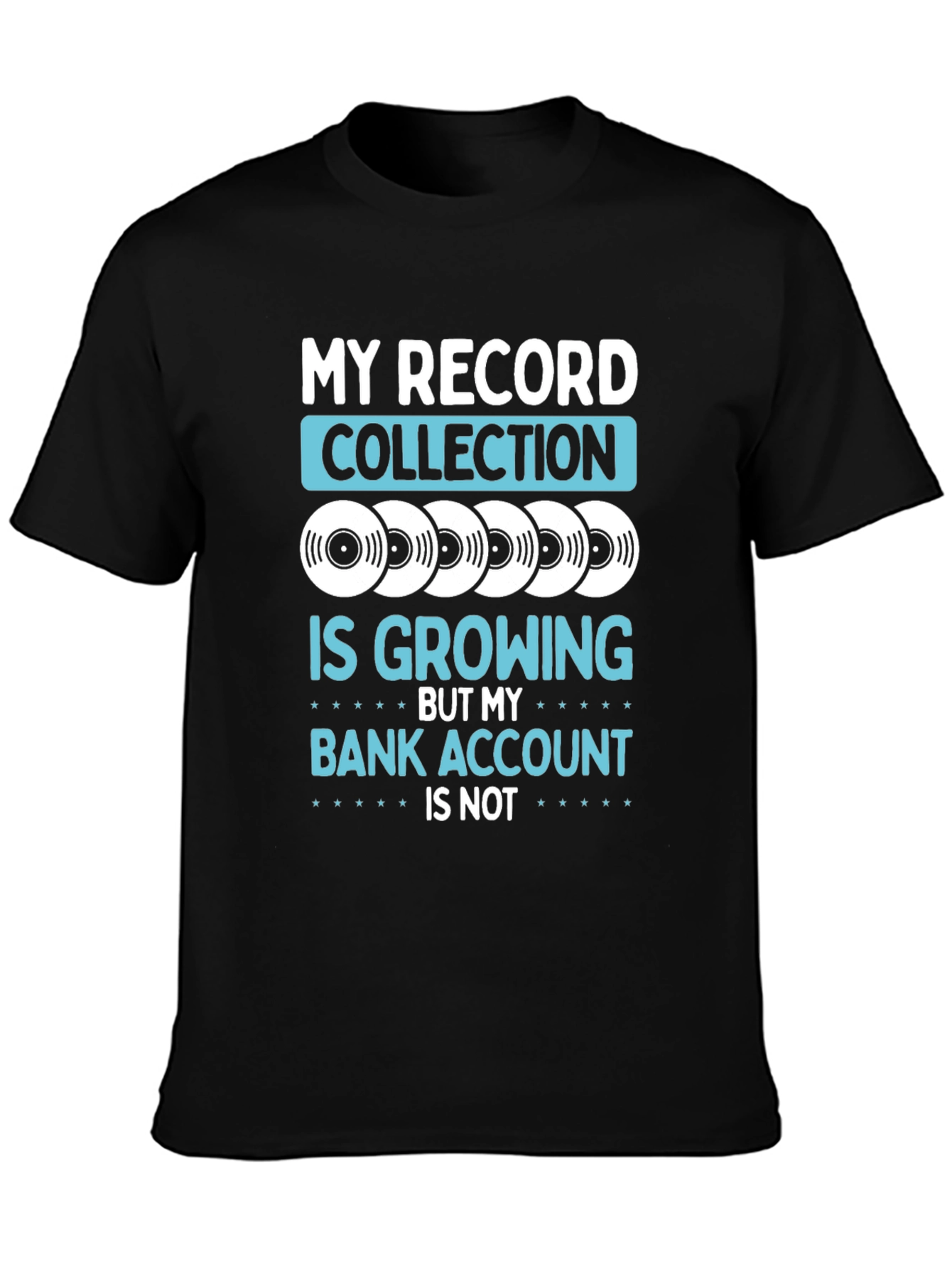 Record Collection T-Shirt: Music Lover Tee