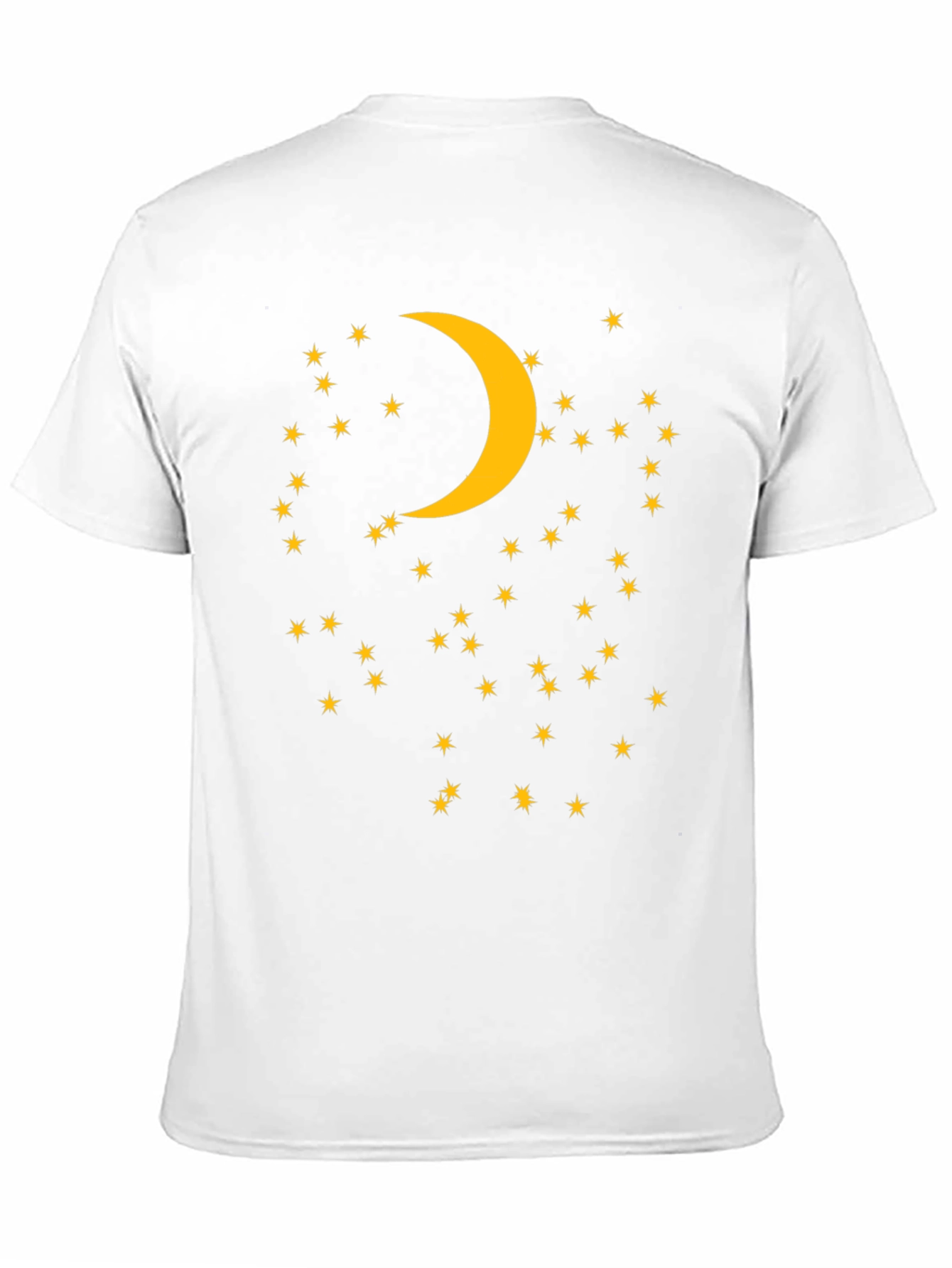 Night Sky Tee: Moon & Stars Graphic Print