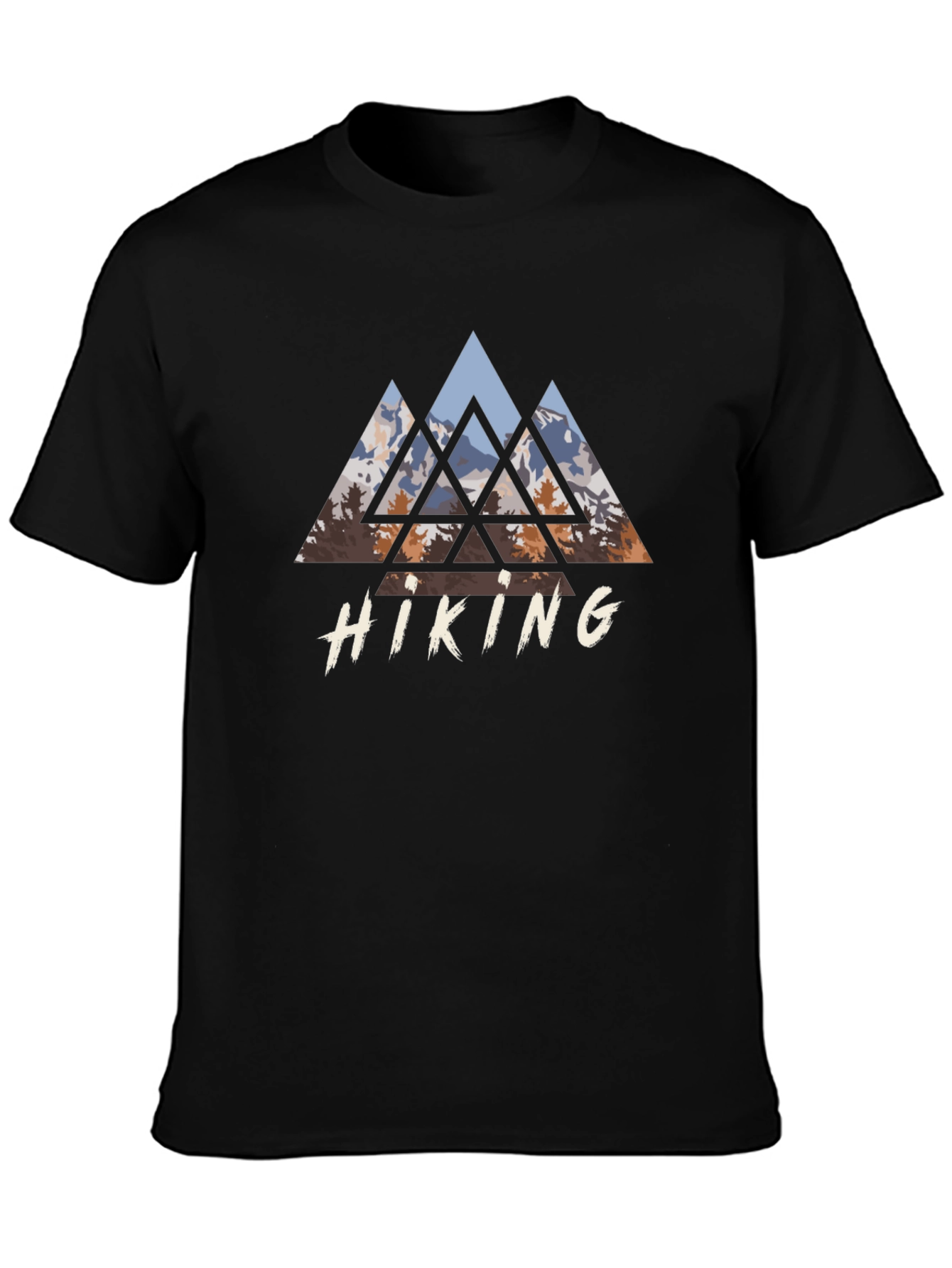 Hiking Graphic Tee - Mountain Adventure Shirt