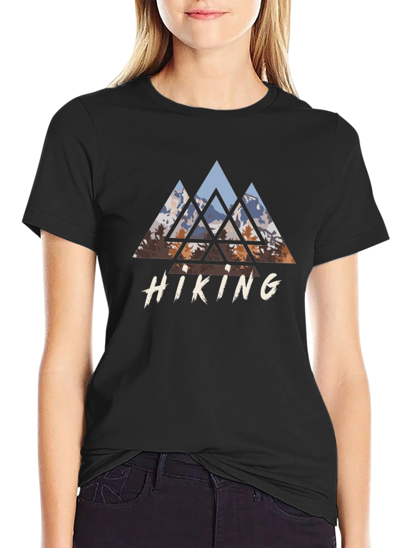 Hiking Graphic Tee - Mountain Adventure Shirt