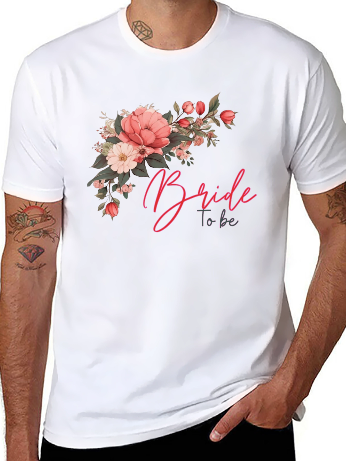 Bride To Be Floral Tee