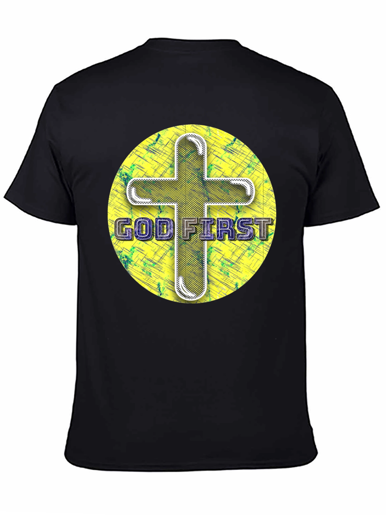 God First Graphic T-Shirt - Religious Tee