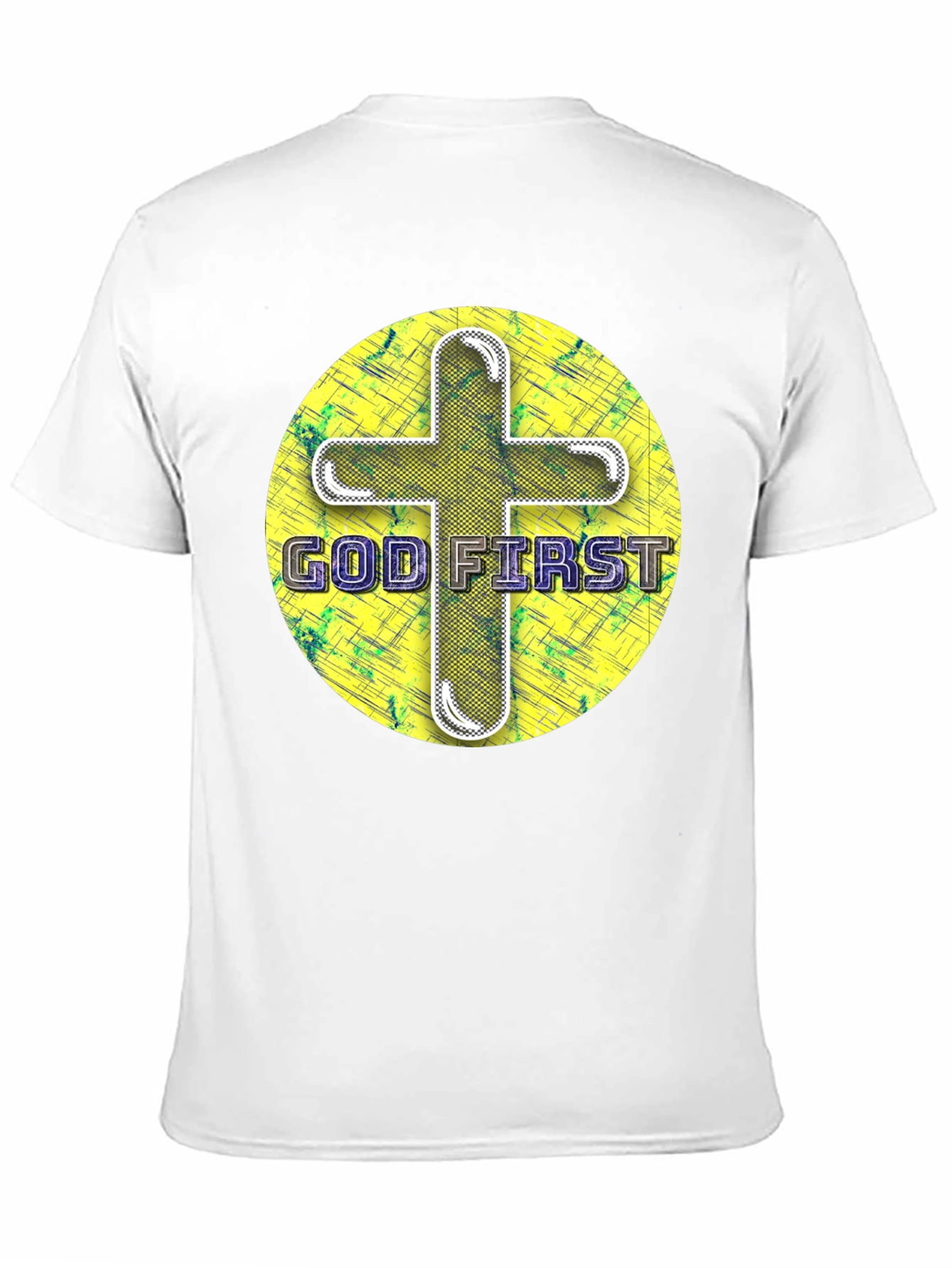 God First Graphic T-Shirt - Religious Tee