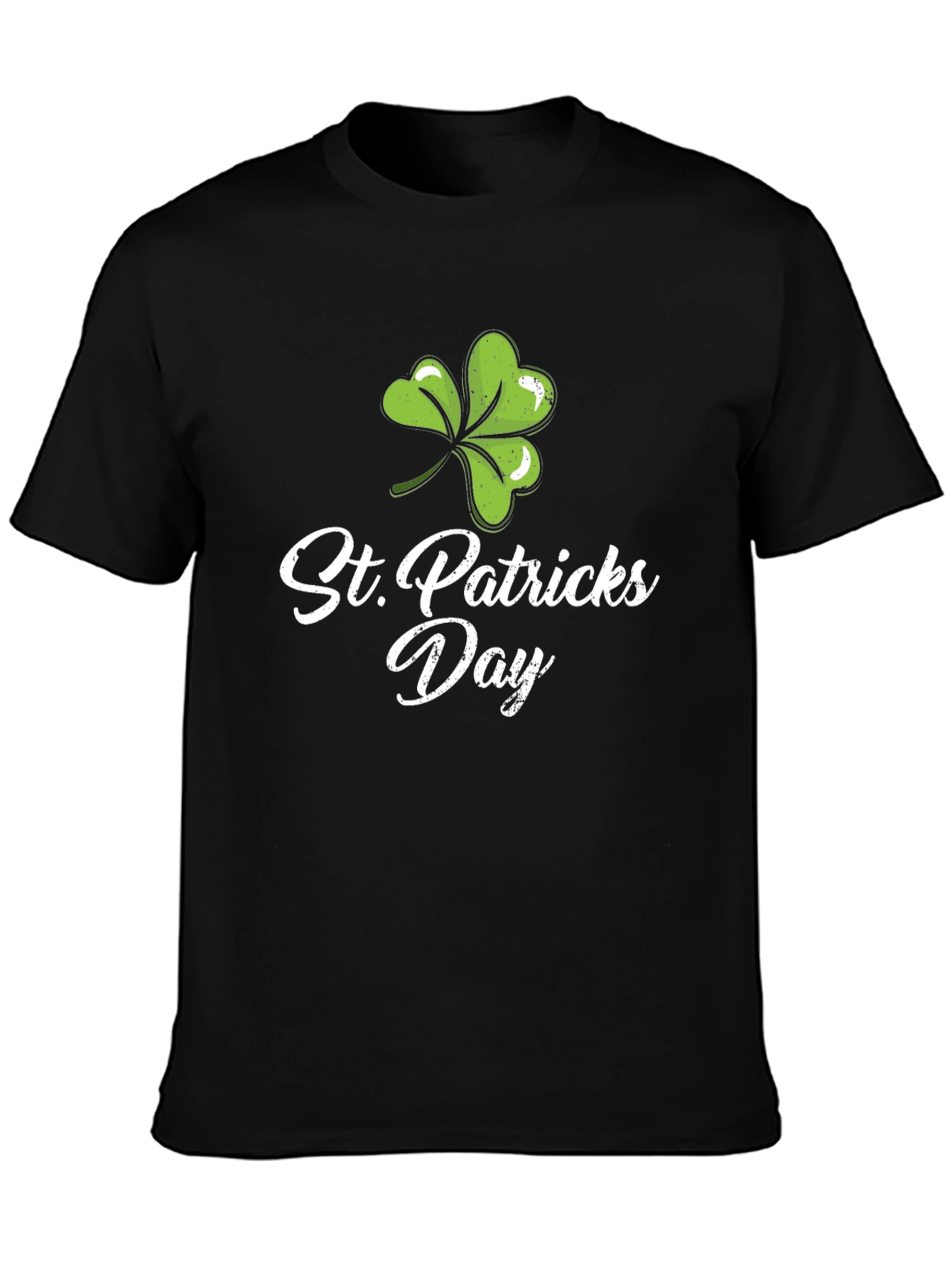 St. Patricks Day Clover Graphic Tee