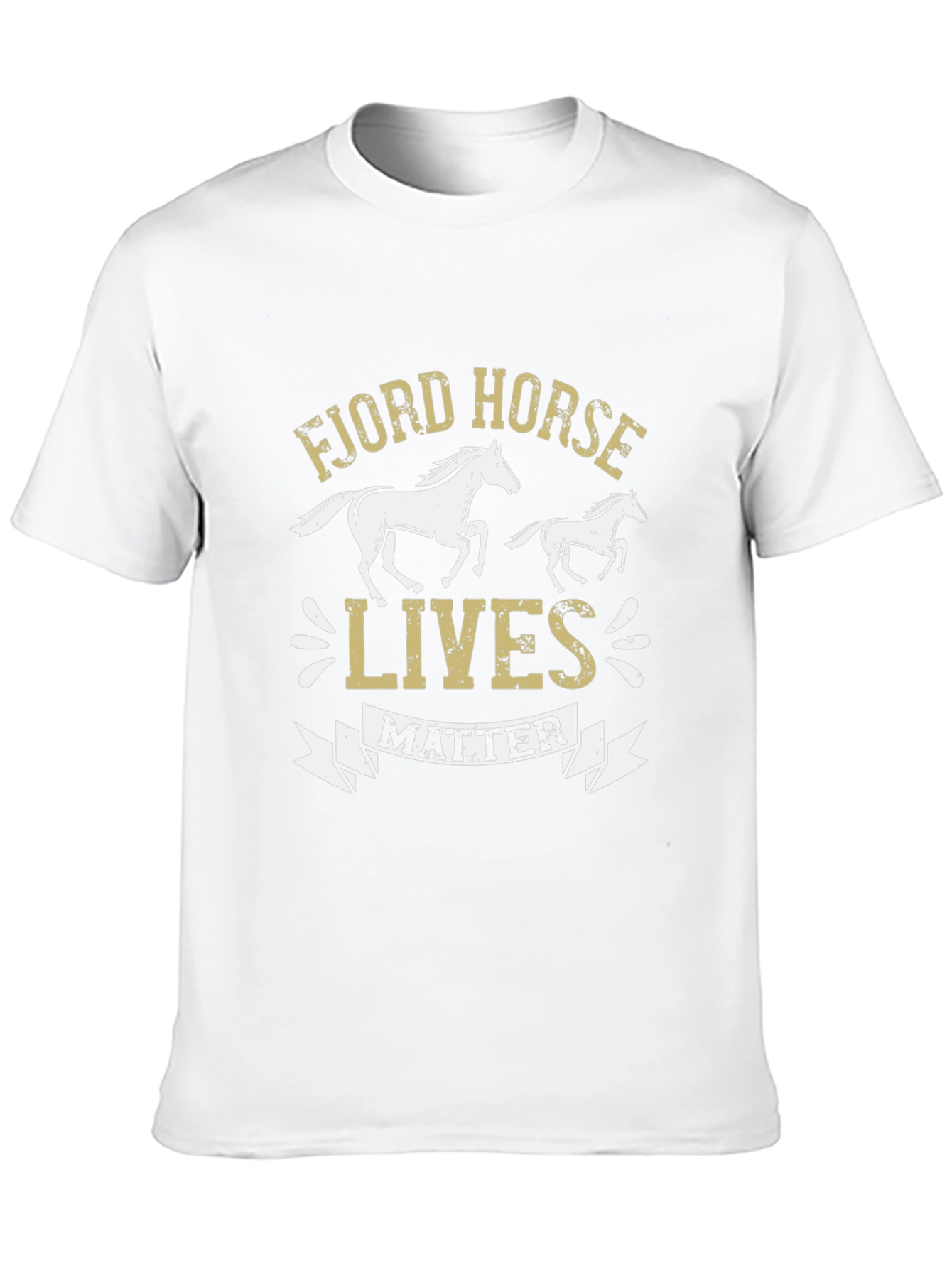 Fjord Horse Lives Matter Graphic Tee