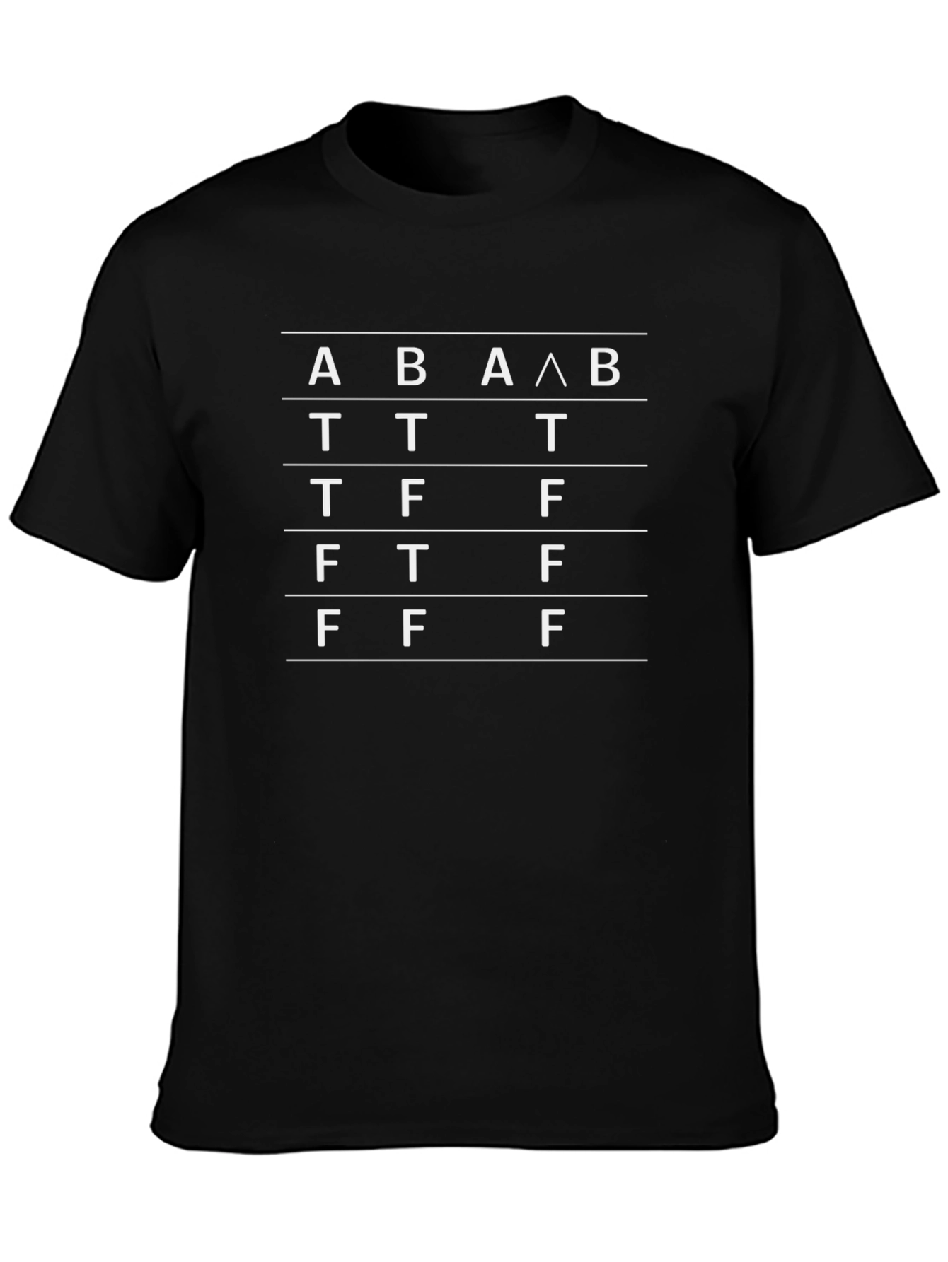 Truth Table Logic T-Shirt