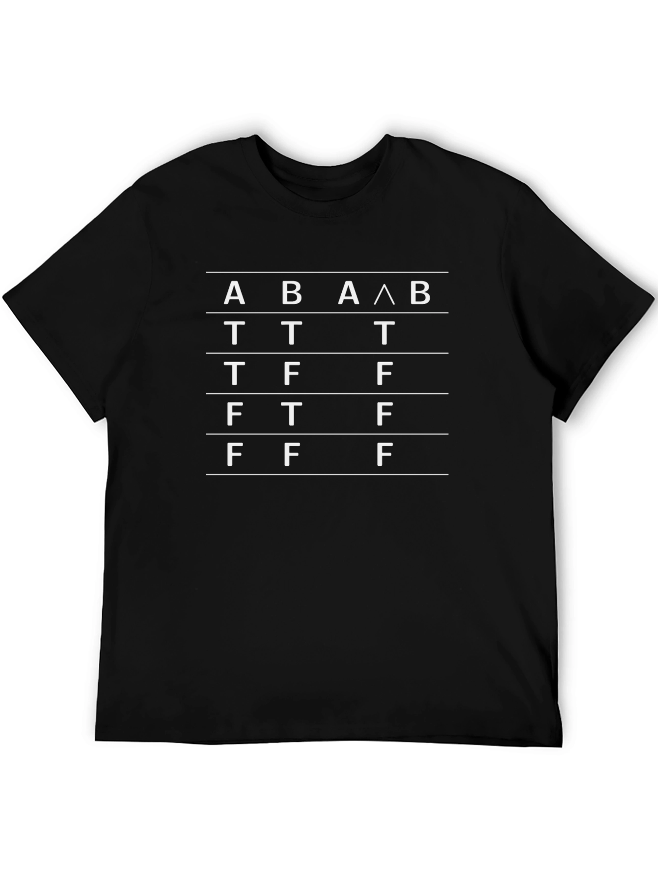 Truth Table Logic T-Shirt