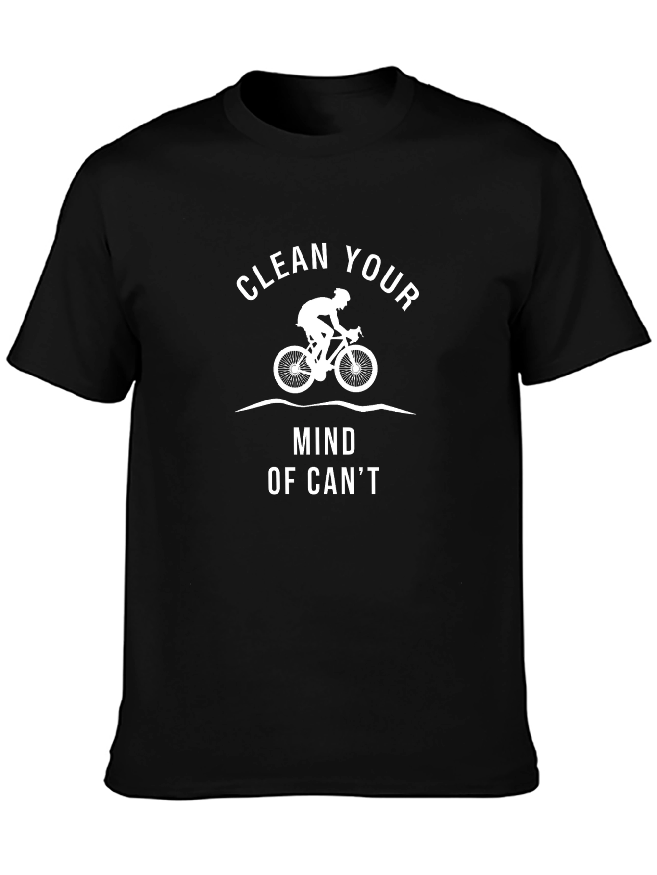 Clean Your Mind Cycling Graphic Tee