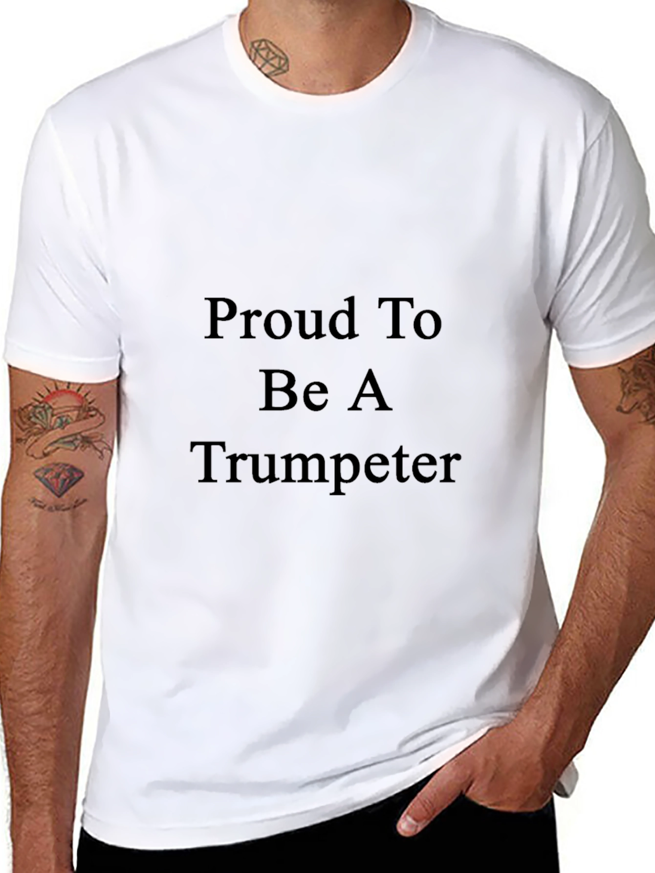 Proud Trumpeter T-Shirt - Musicians Pride