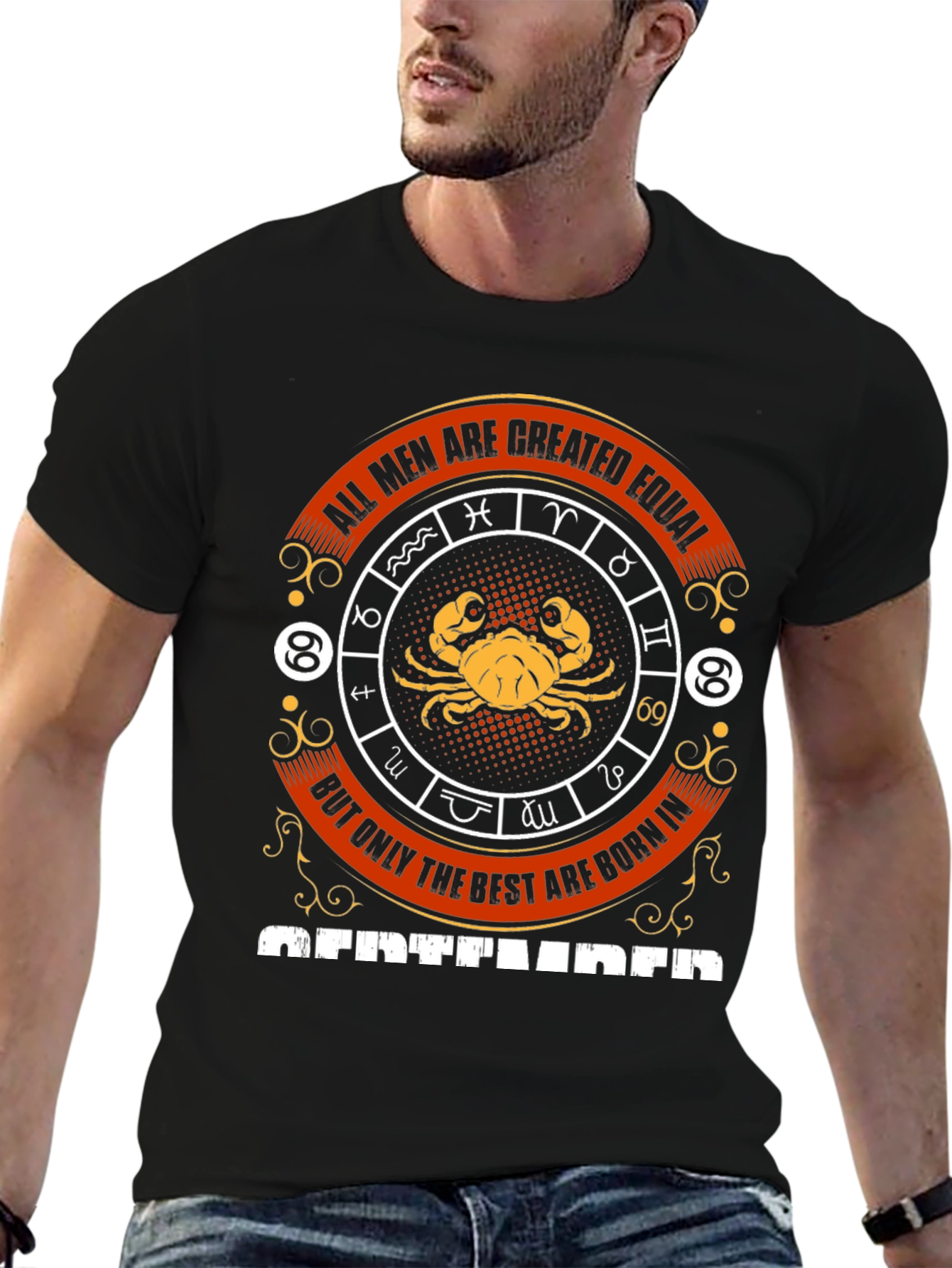 Cancer Zodiac Best Men T-Shirt