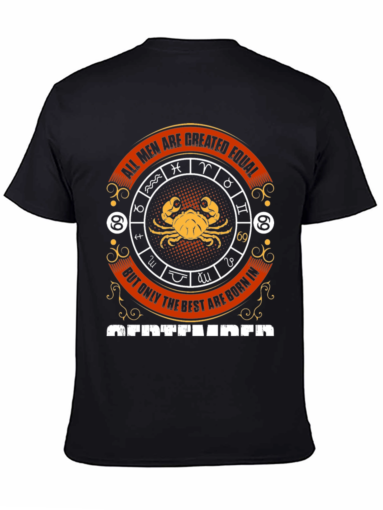 Cancer Zodiac Best Men T-Shirt