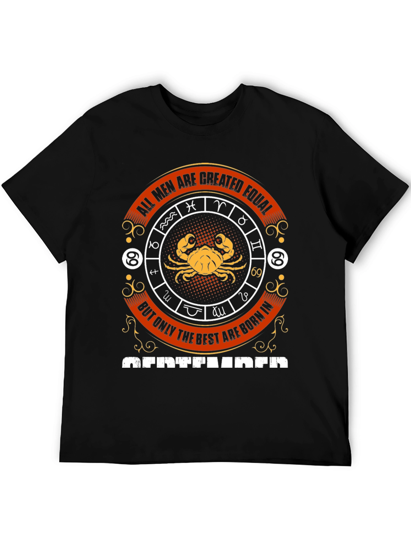 Cancer Zodiac Best Men T-Shirt