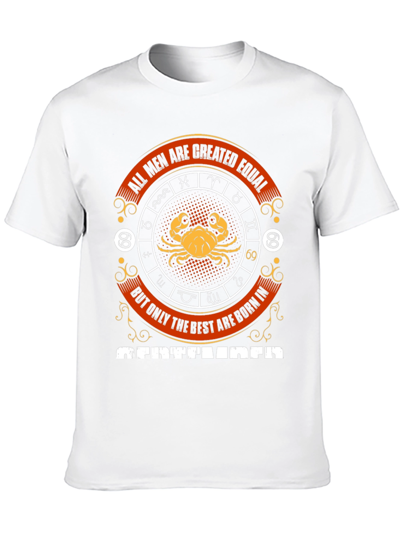 Cancer Zodiac Best Men T-Shirt