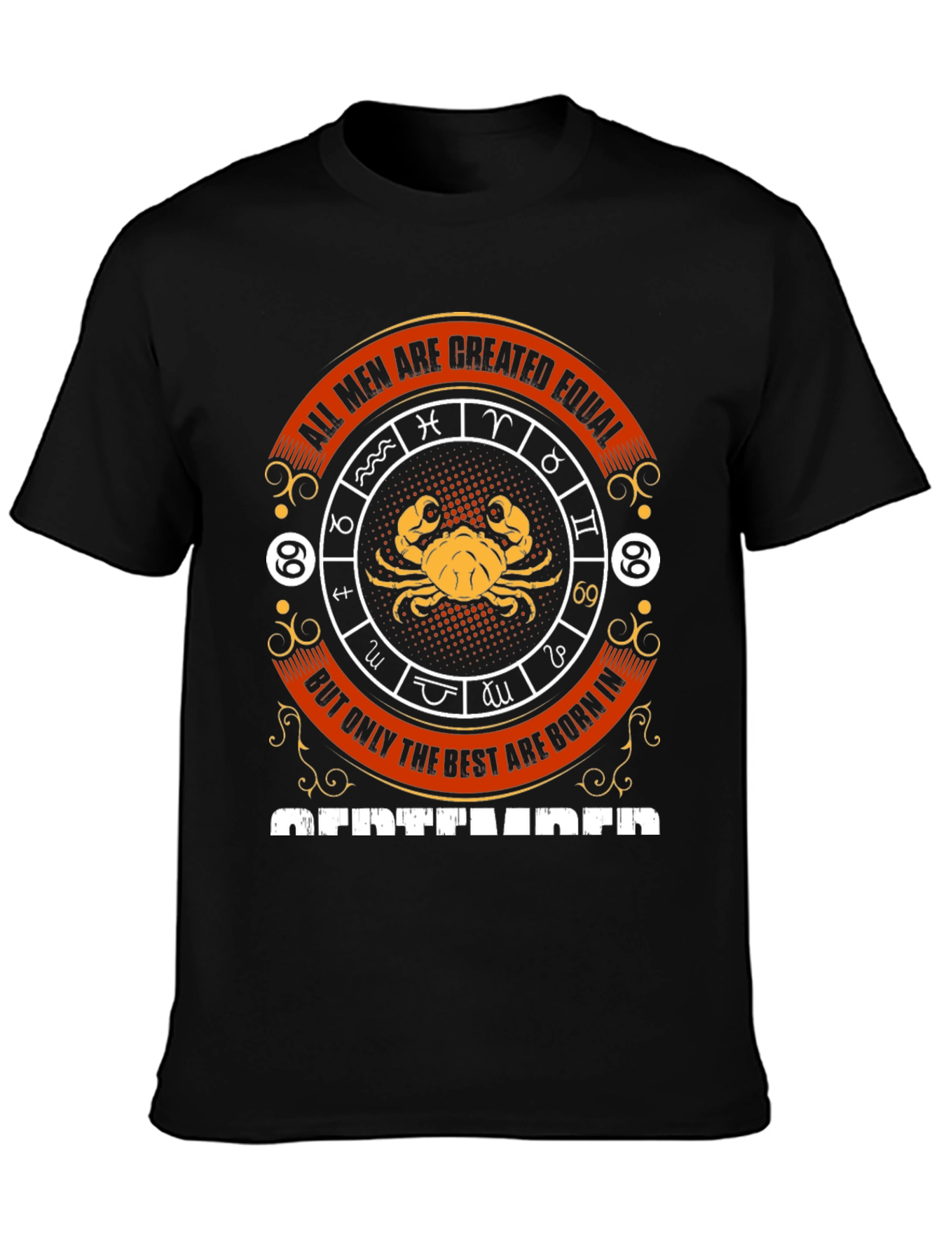 Cancer Zodiac Best Men T-Shirt