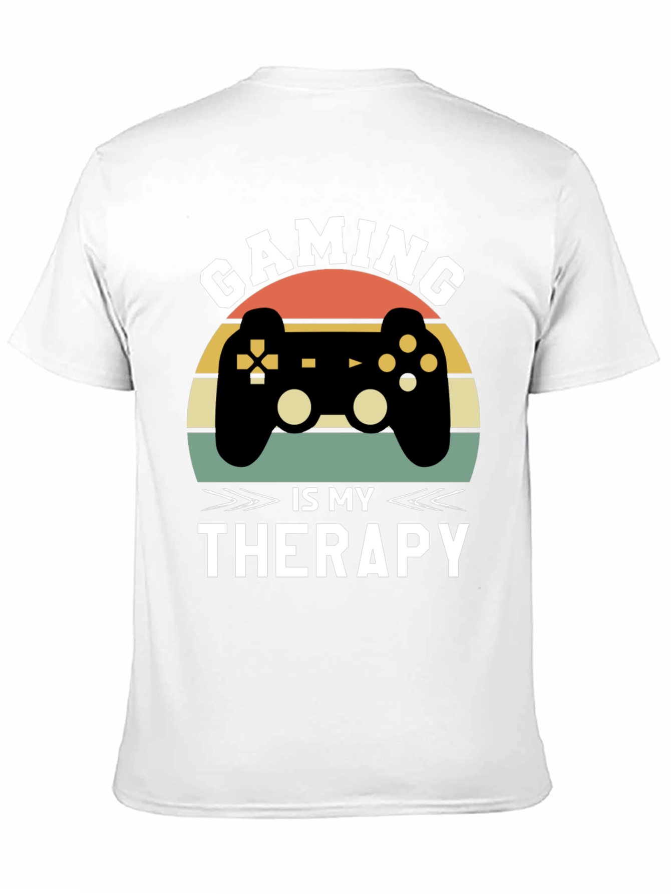 Gaming Is My Therapy T-Shirt Retro Style