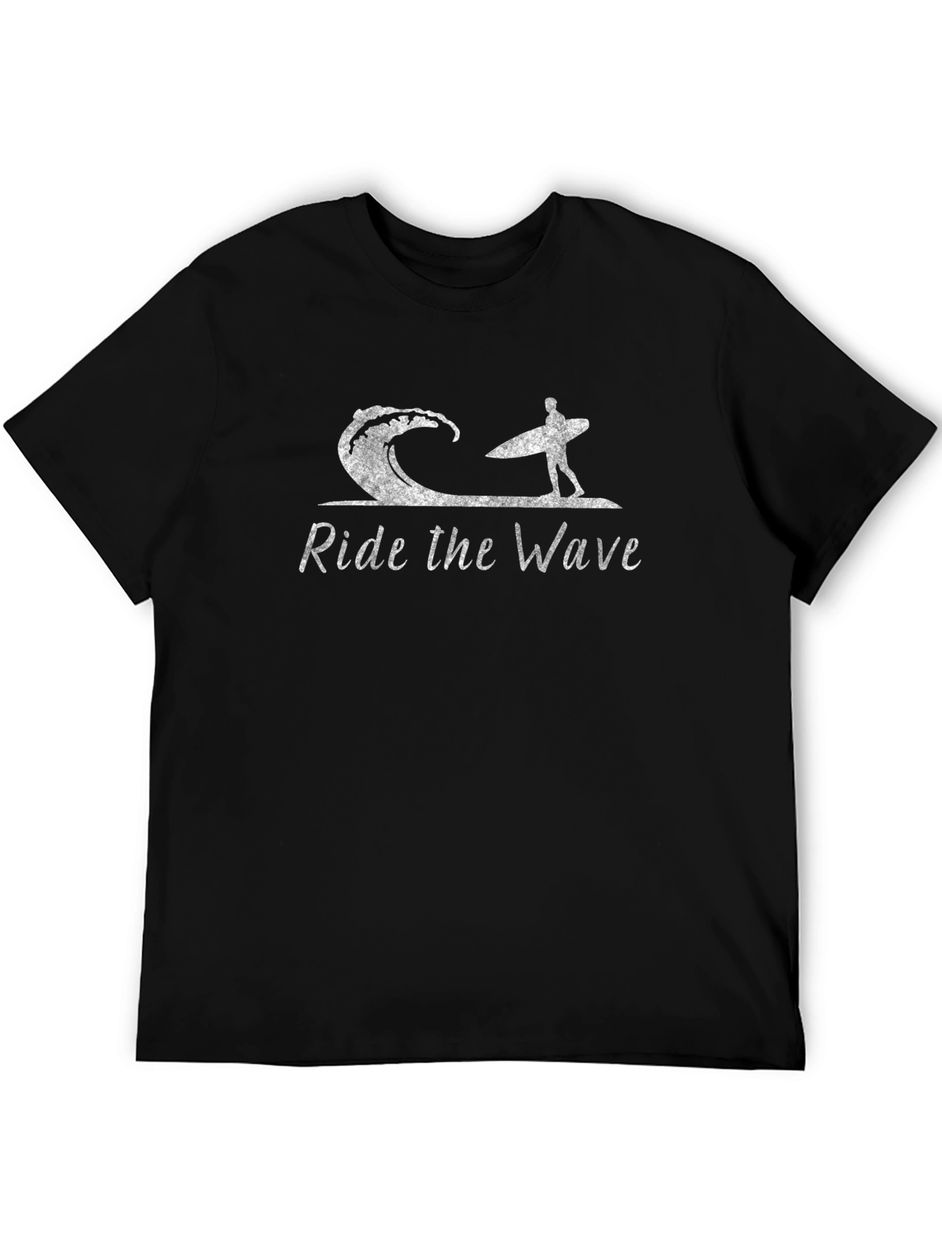 Ride the Wave Graphic Tee - Black Surf Shirt
