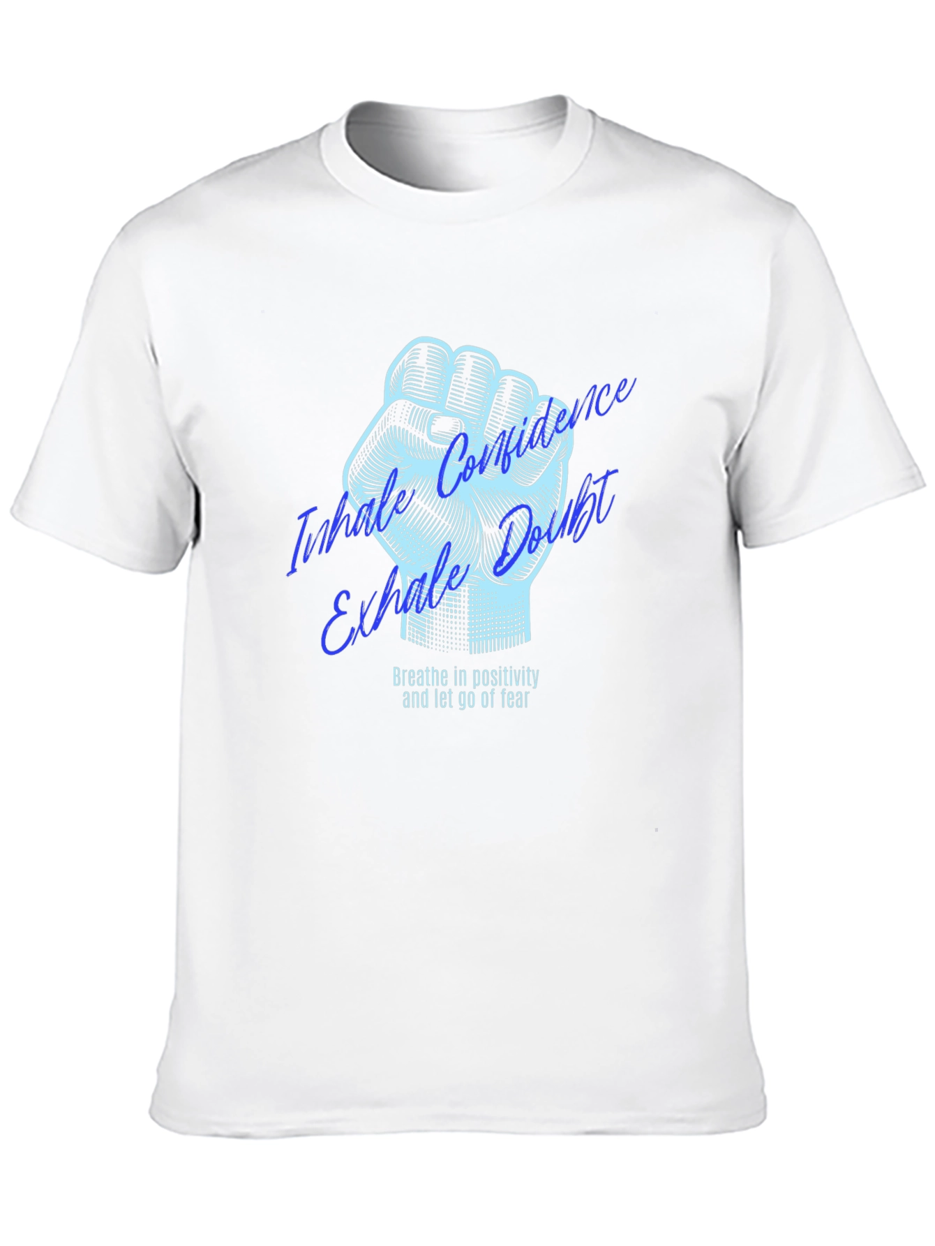 Inhale Confidence Graphic Print T-Shirt