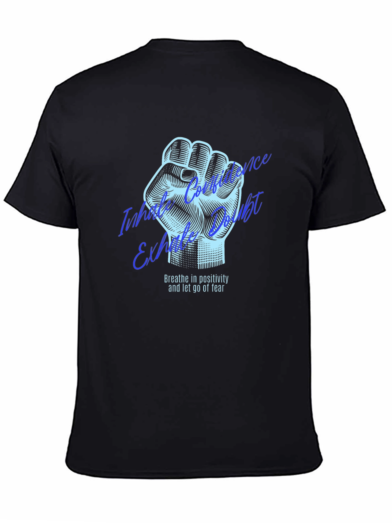 Inhale Confidence Graphic Print T-Shirt