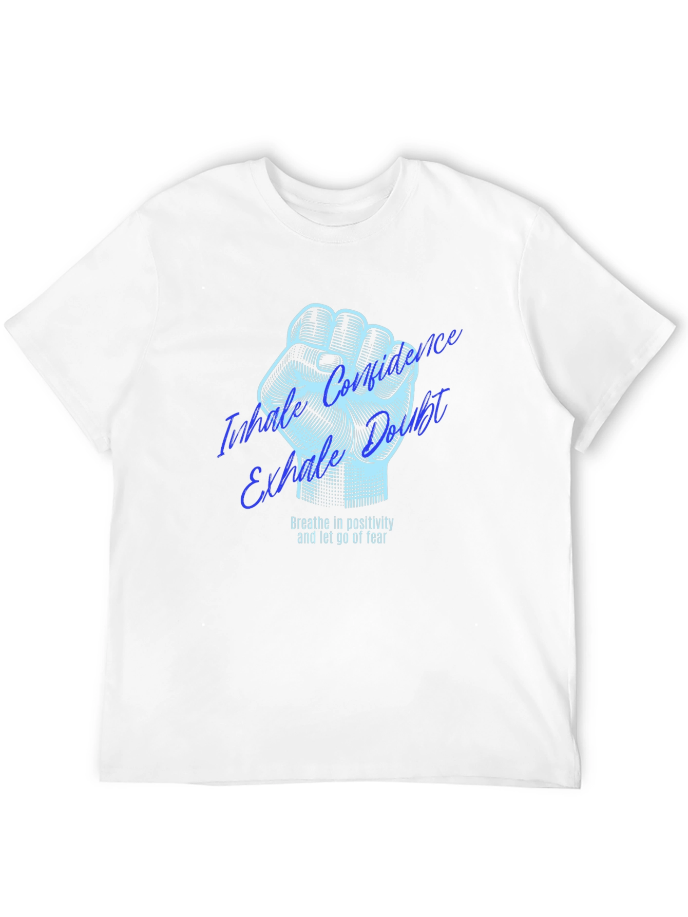 Inhale Confidence Graphic Print T-Shirt