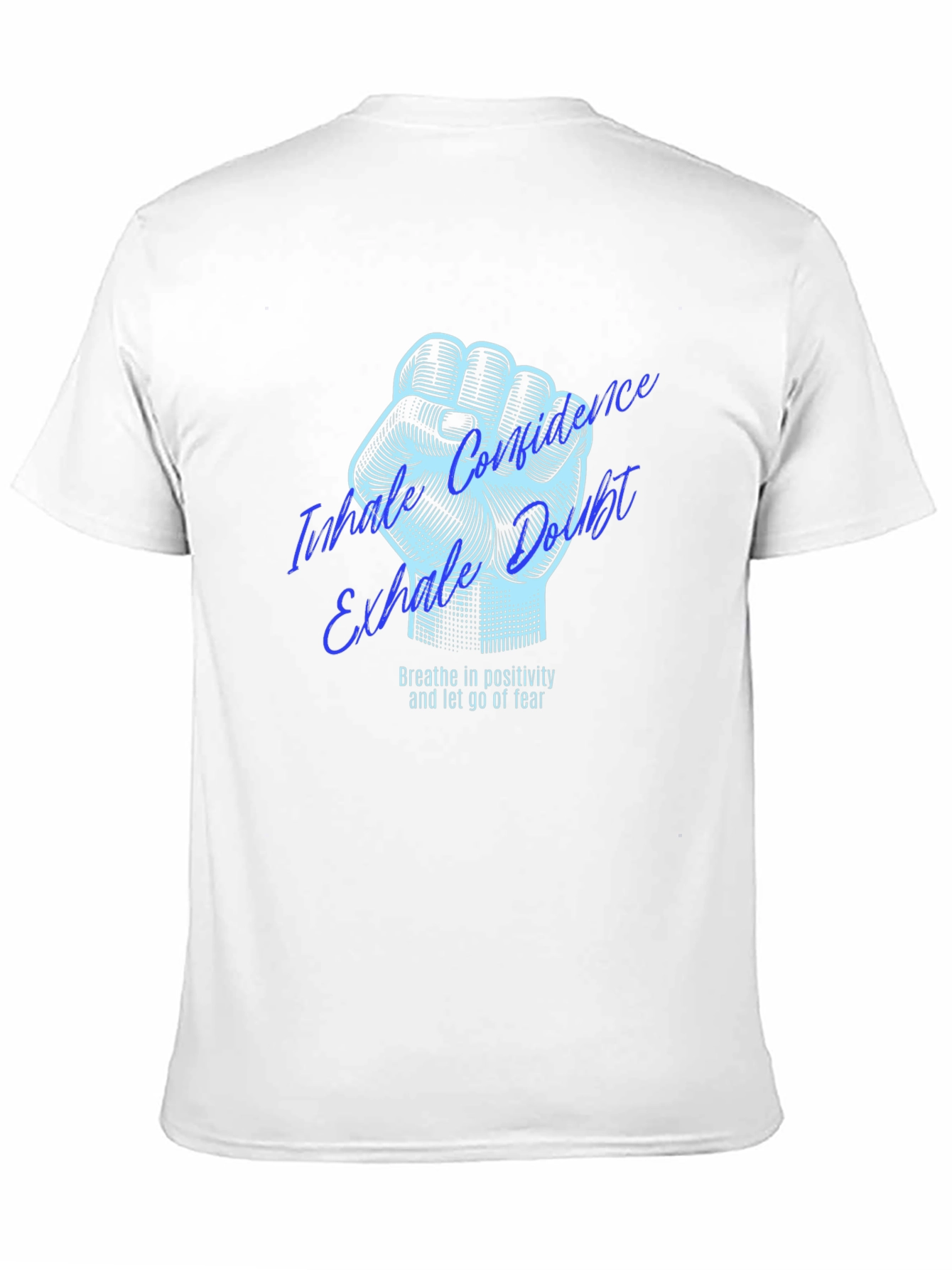 Inhale Confidence Graphic Print T-Shirt