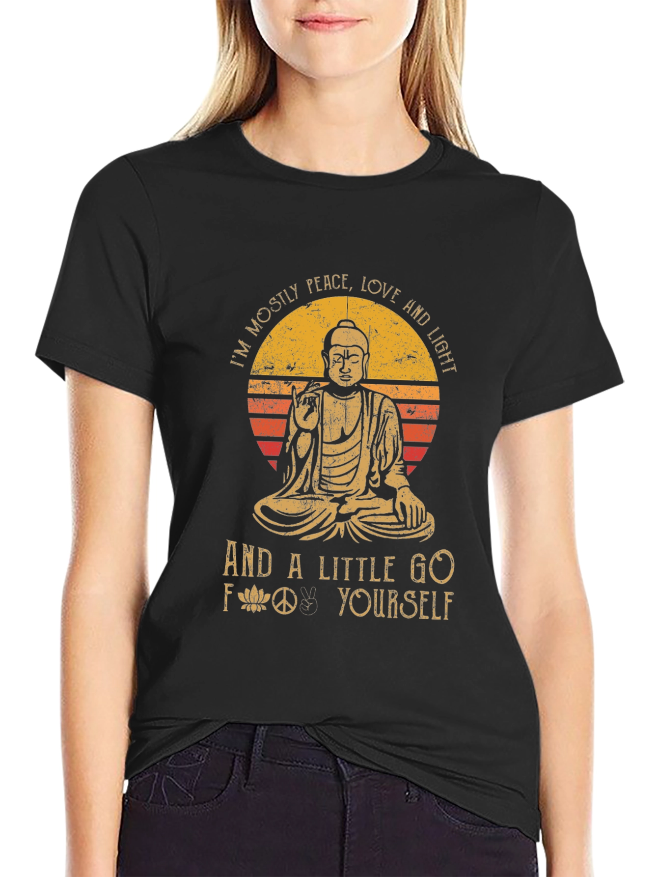 Peace Love and Light Graphic Tee