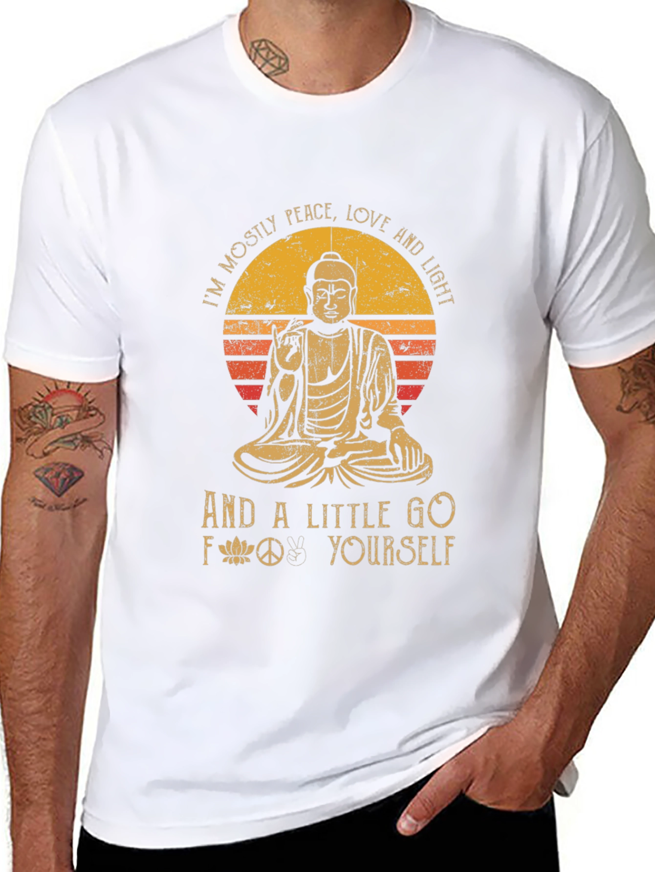 Peace Love and Light Graphic Tee