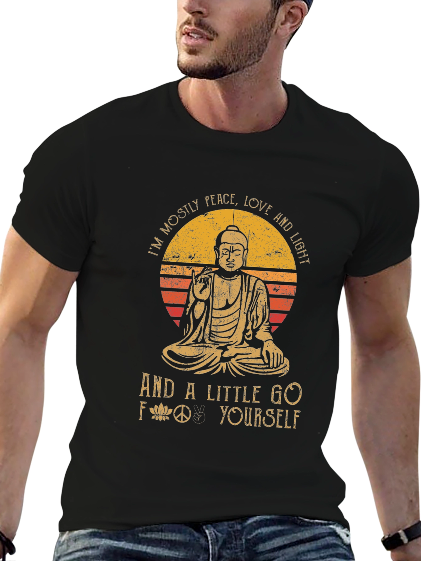 Peace Love and Light Graphic Tee
