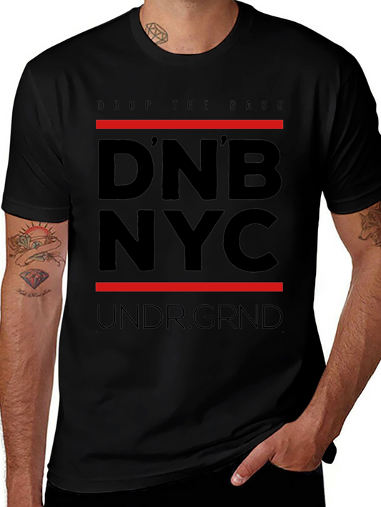 DnB NYC T-Shirt: Drop the Bass Underground