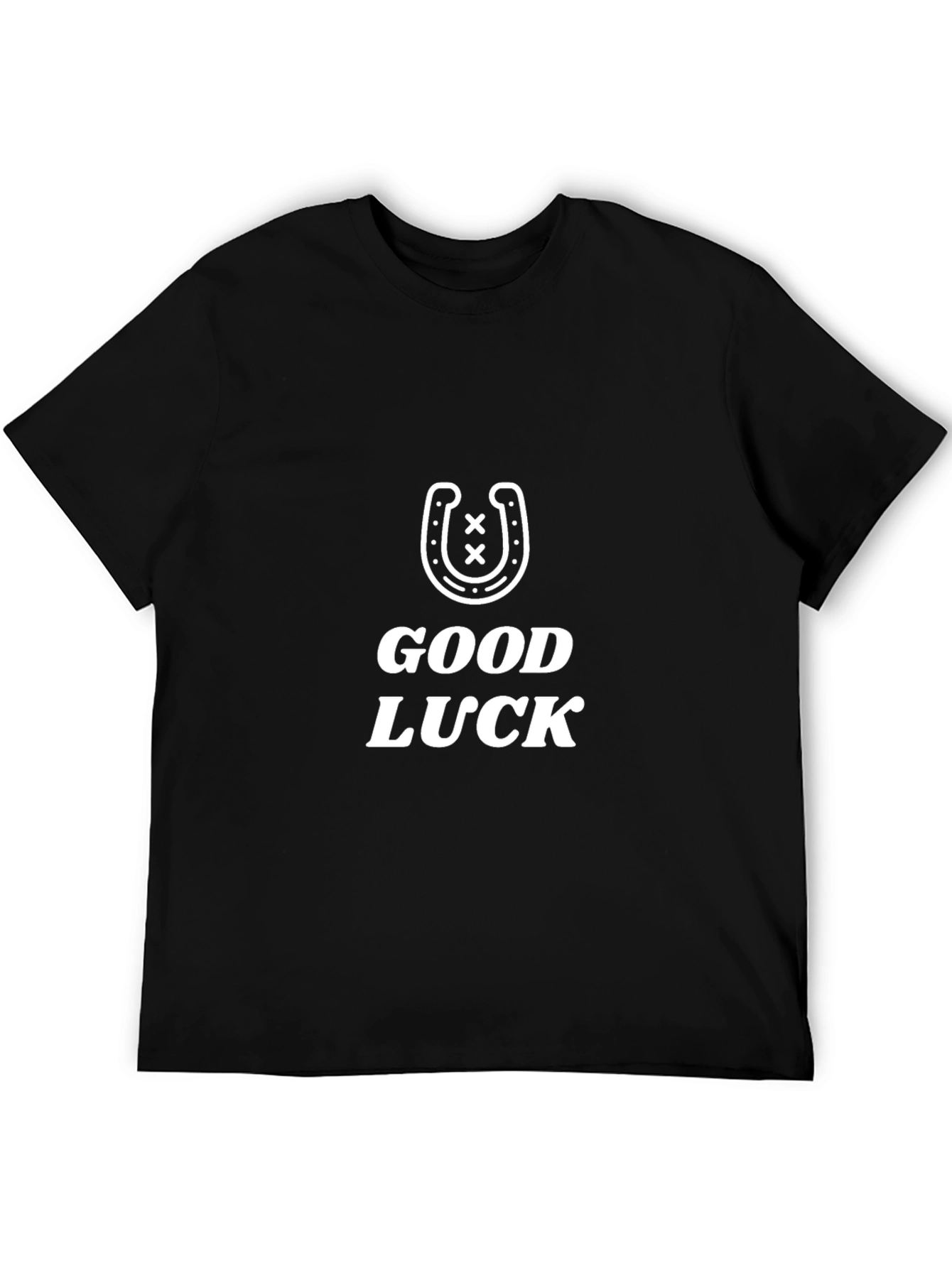 Good Luck Horseshoe Graphic T-Shirt