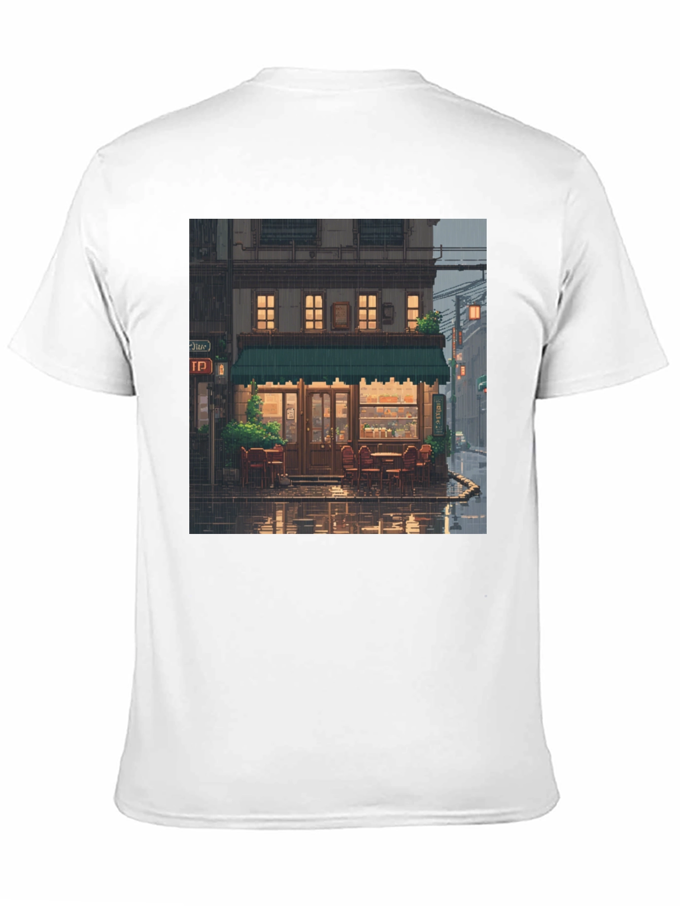 Rainy Day Cafe T-Shirt