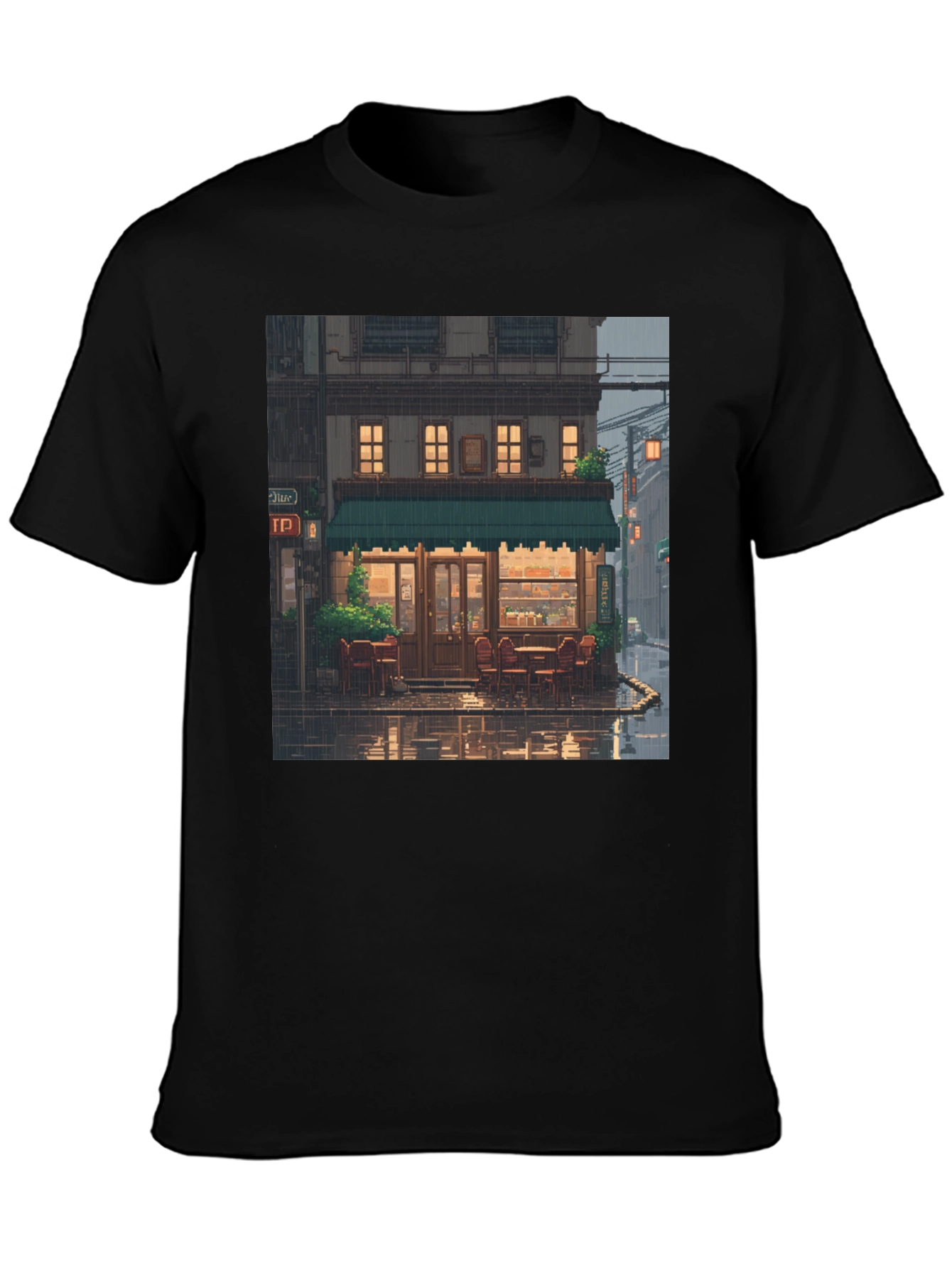 Rainy Day Cafe T-Shirt