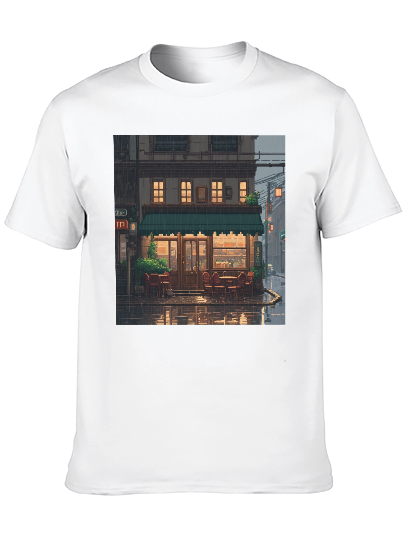 Rainy Day Cafe T-Shirt