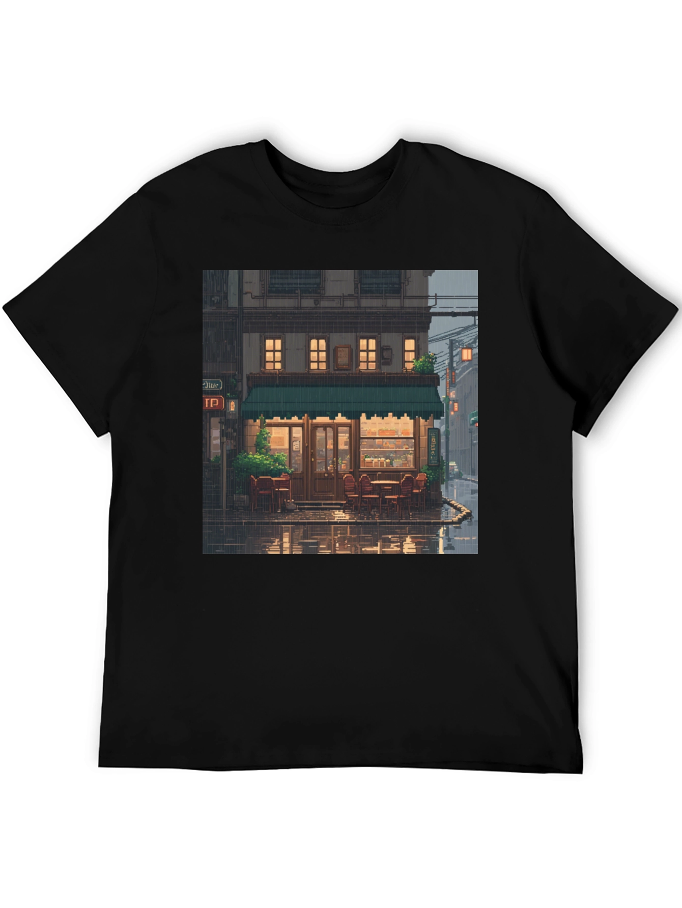 Rainy Day Cafe T-Shirt