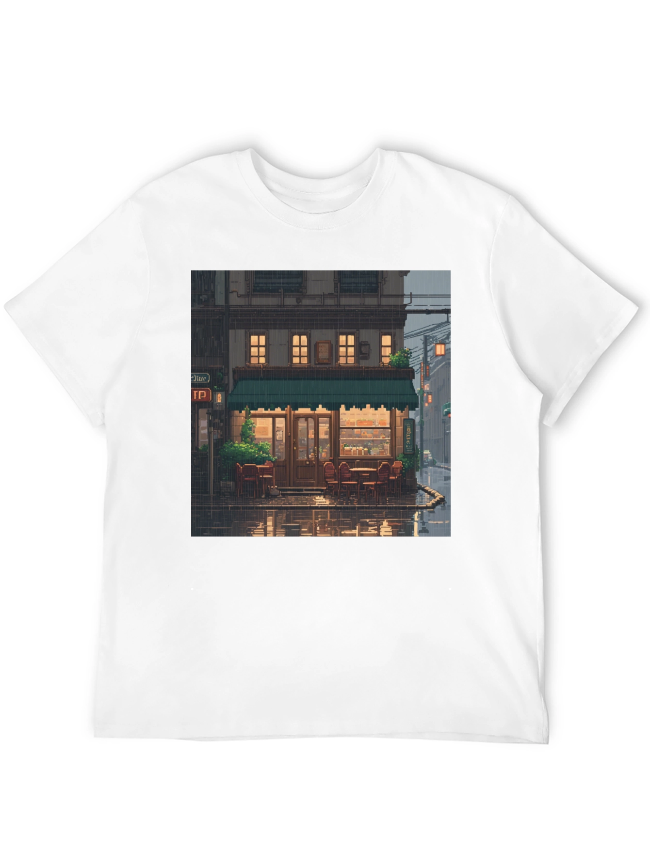 Rainy Day Cafe T-Shirt