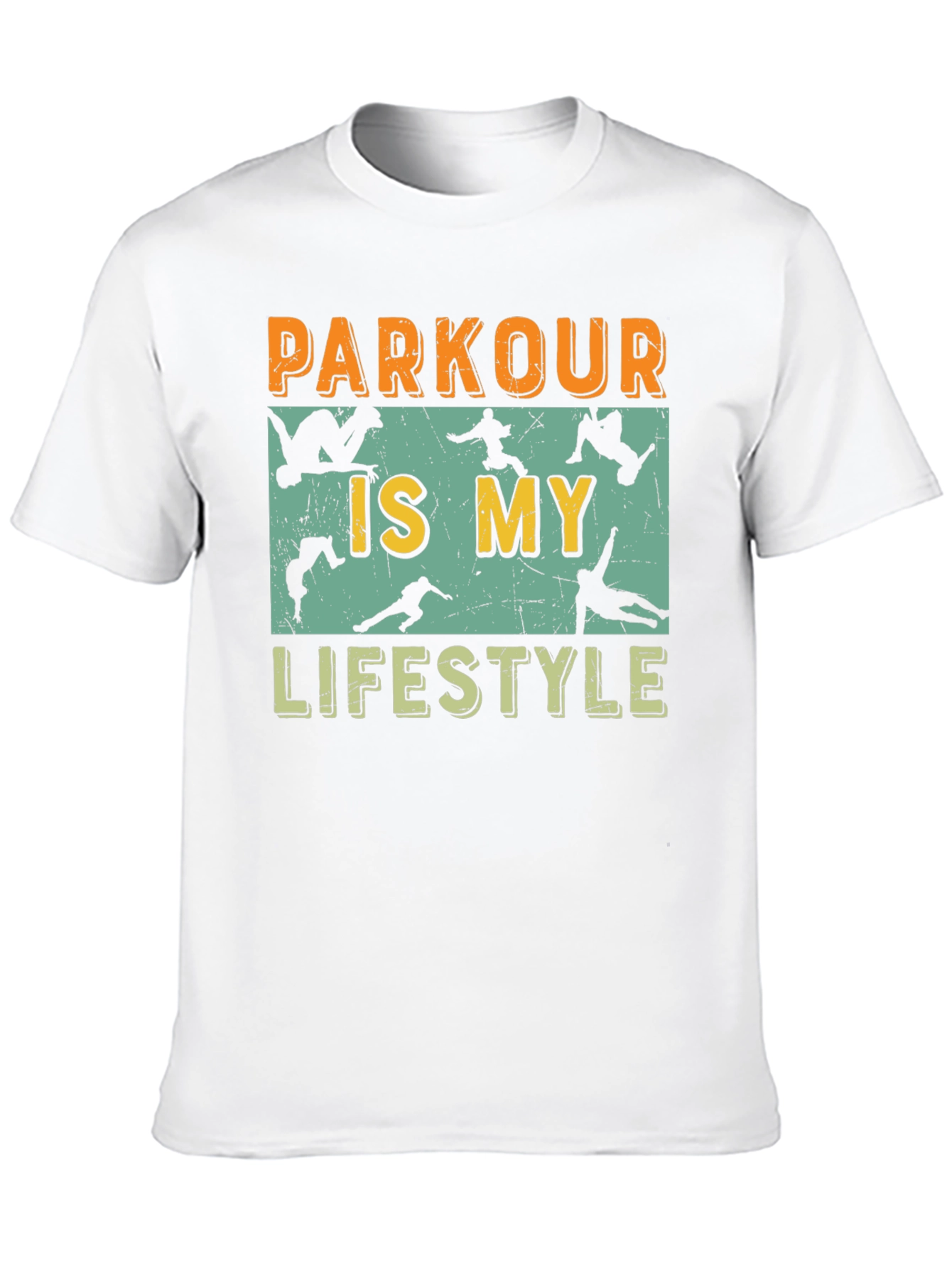Parkour Lifestyle Graphic Tee - Urban Style