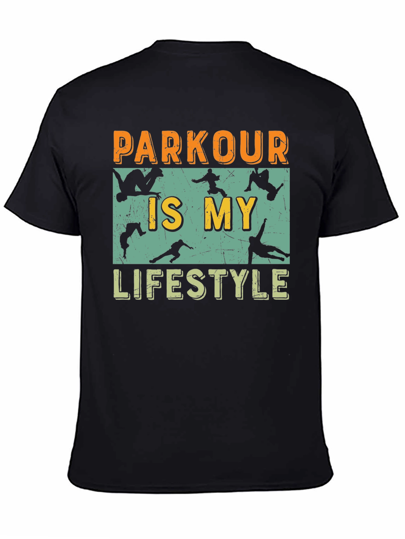 Parkour Lifestyle Graphic Tee - Urban Style