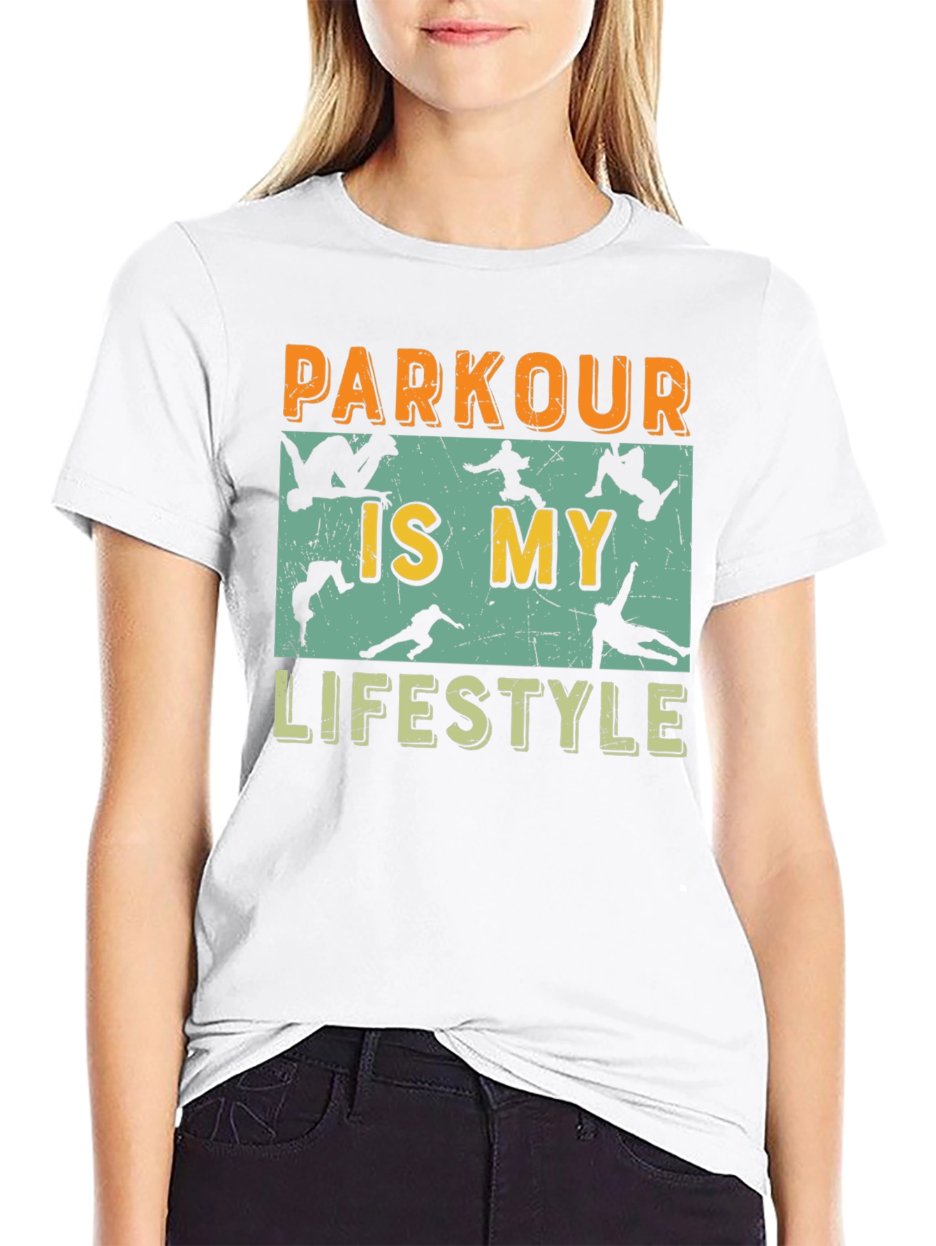 Parkour Lifestyle Graphic Tee - Urban Style