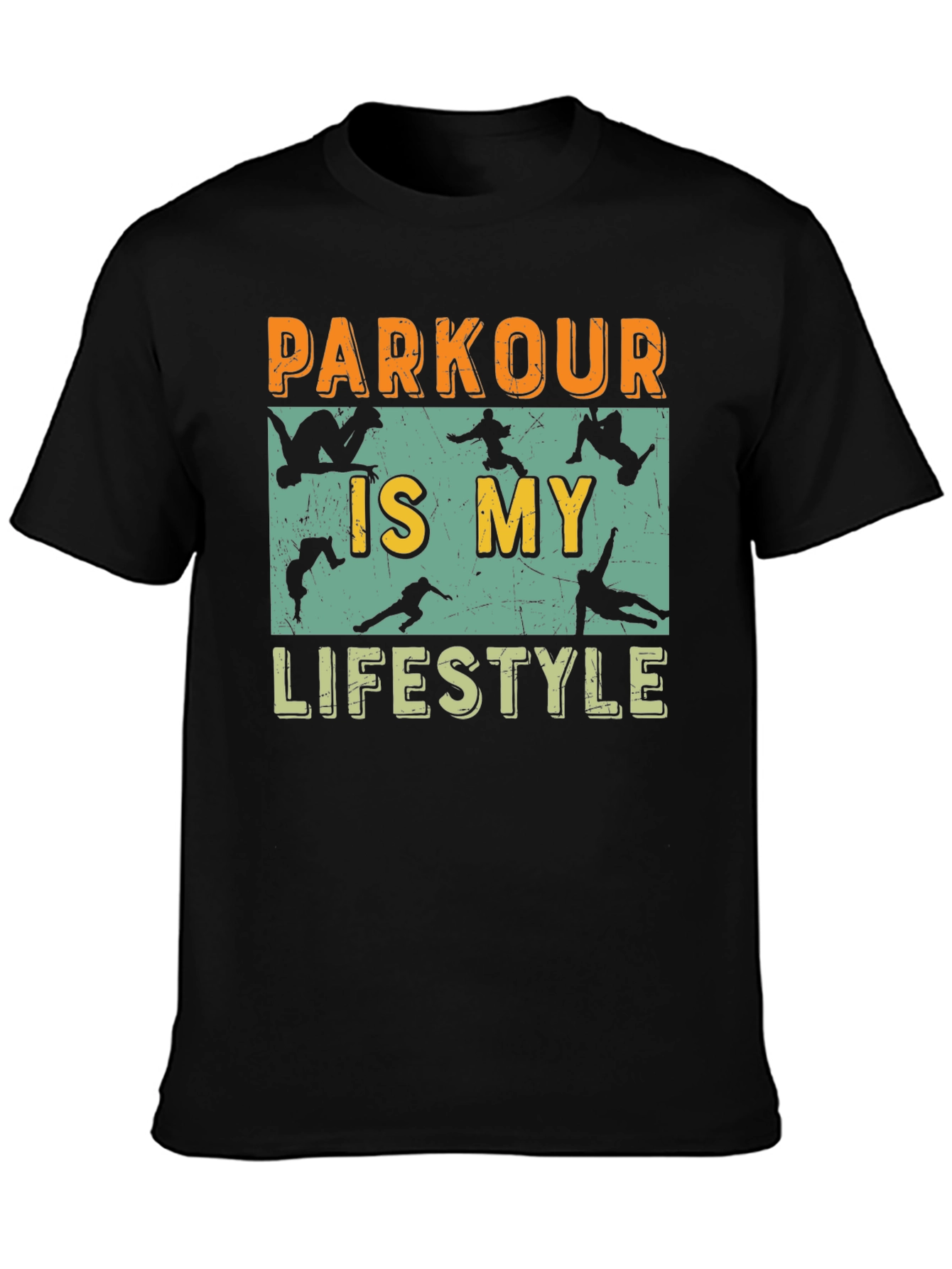 Parkour Lifestyle Graphic Tee - Urban Style