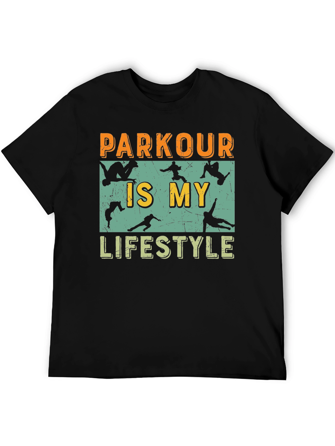 Parkour Lifestyle Graphic Tee - Urban Style