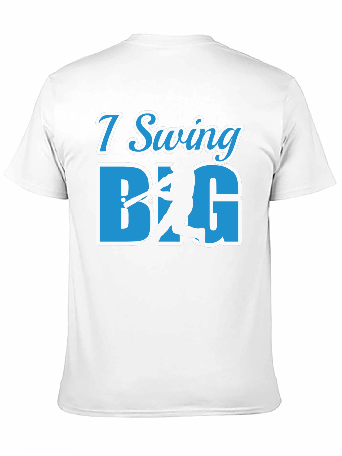 I Swing BIG Baseball T-Shirt